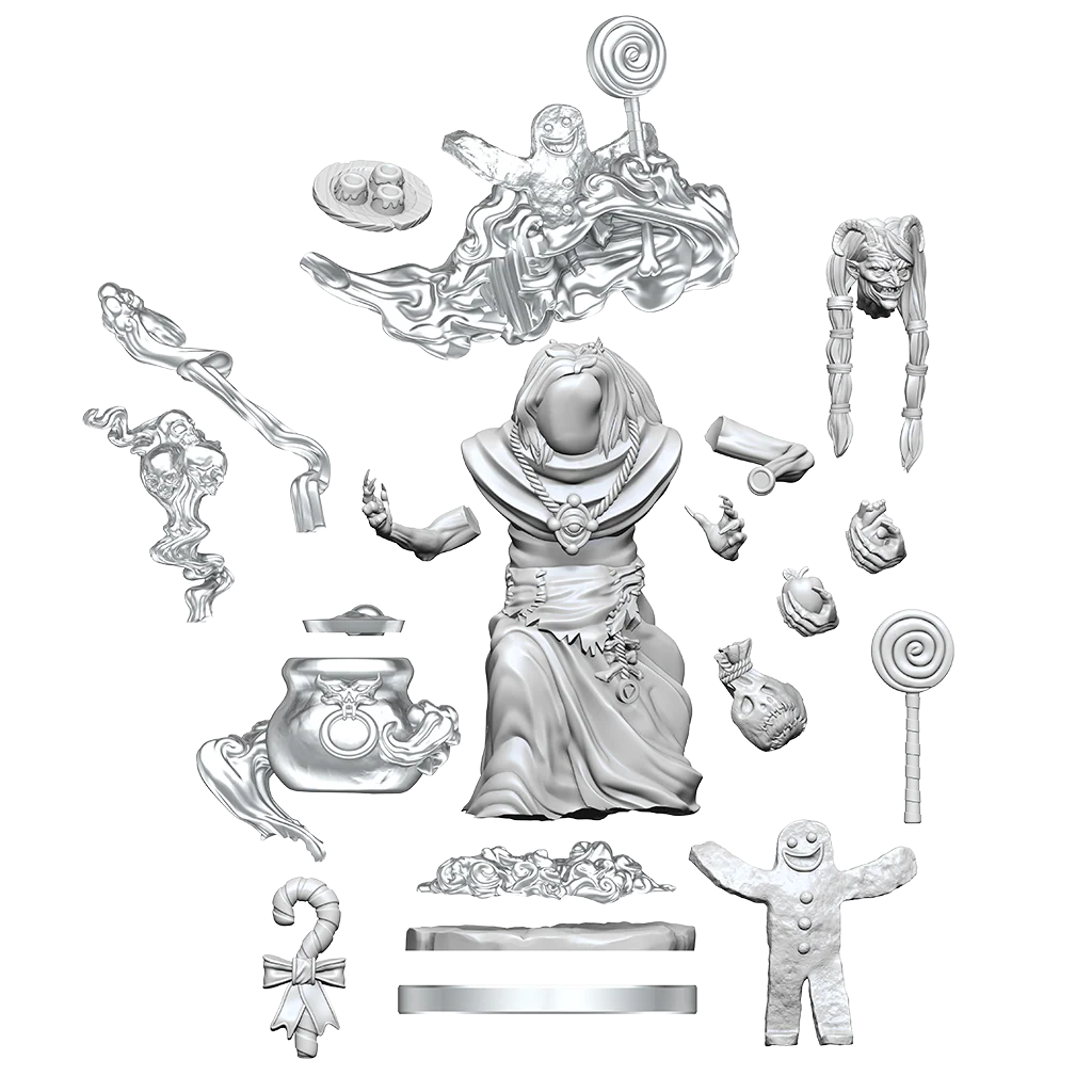D&D Frameworks: Night Hag - Unpainted and Unassembled - Image 4