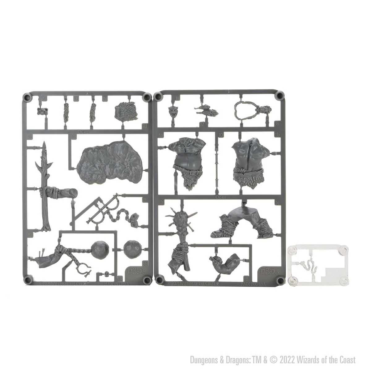 D&D Frameworks: Ogre - Unpainted and Unassembled - Image 3