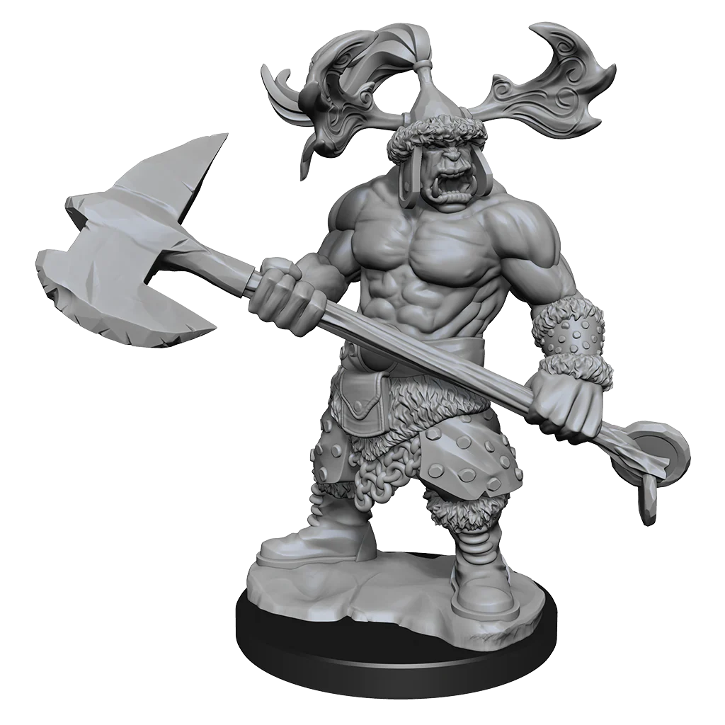 D&D Frameworks: Orc Barbarian Male - Unpainted and Unassembled - Image 5