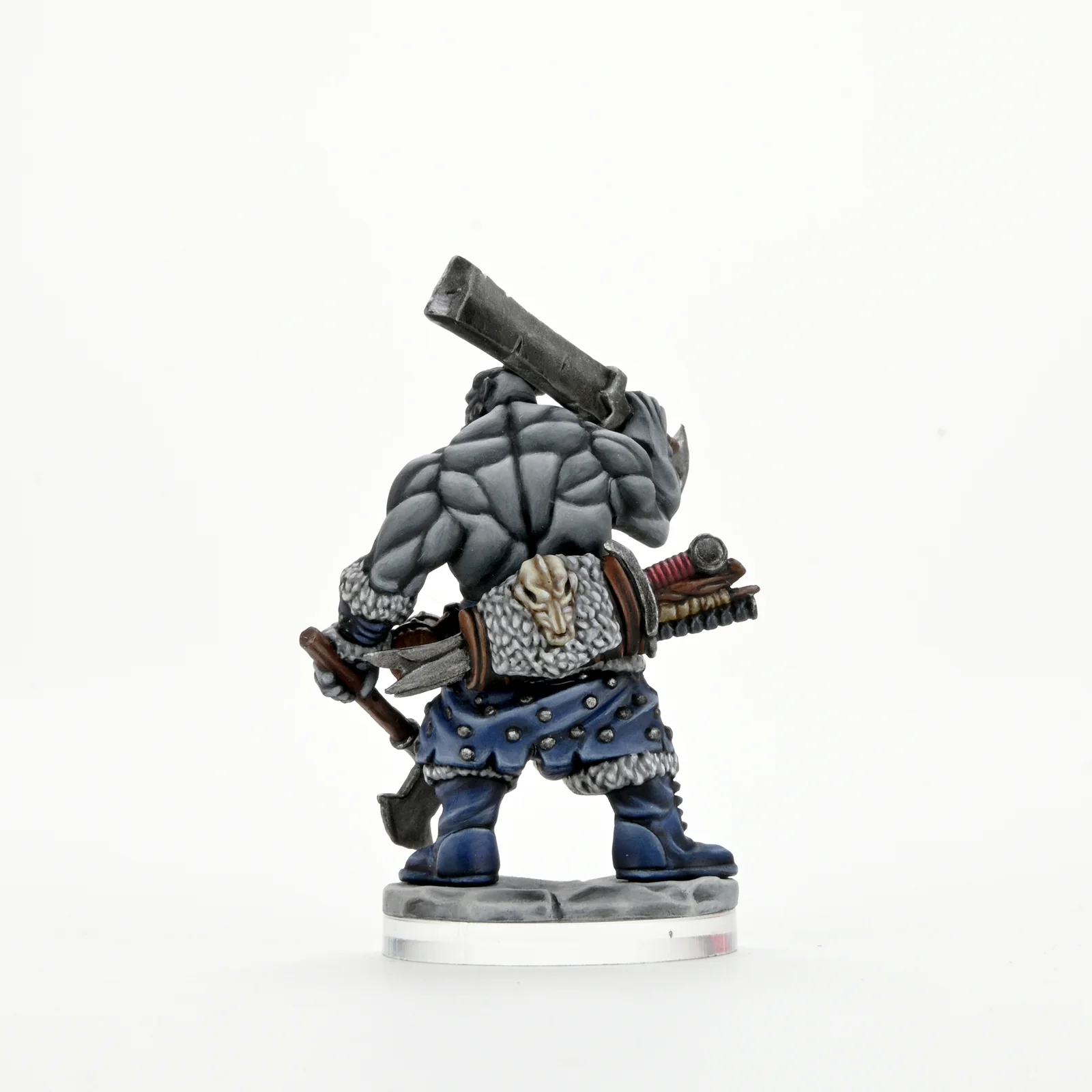 D&D Frameworks: Orc Barbarian Male - Unpainted and Unassembled - Image 7