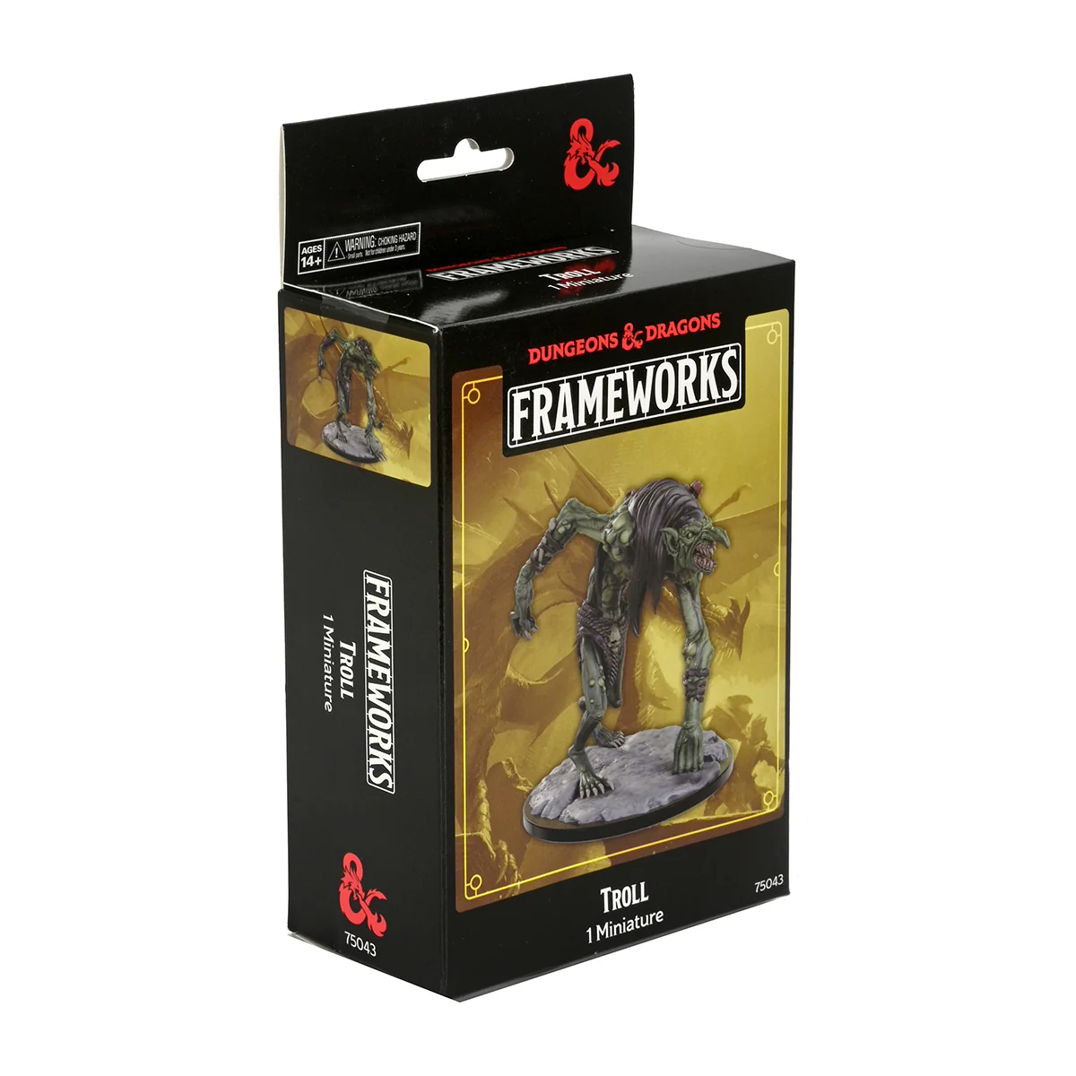 D&D Frameworks: Troll - Unpainted and Unassembled - Image 3