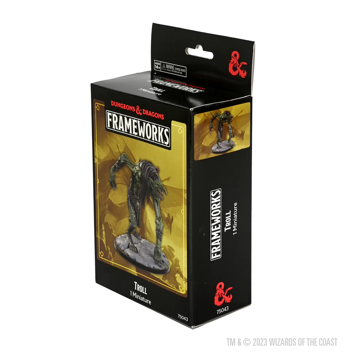 D&D Frameworks: Troll - Unpainted and Unassembled - Image 4