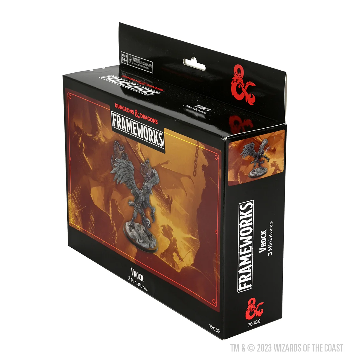 D&D Frameworks: Vrock - Unpainted and Unassembled - Image 3