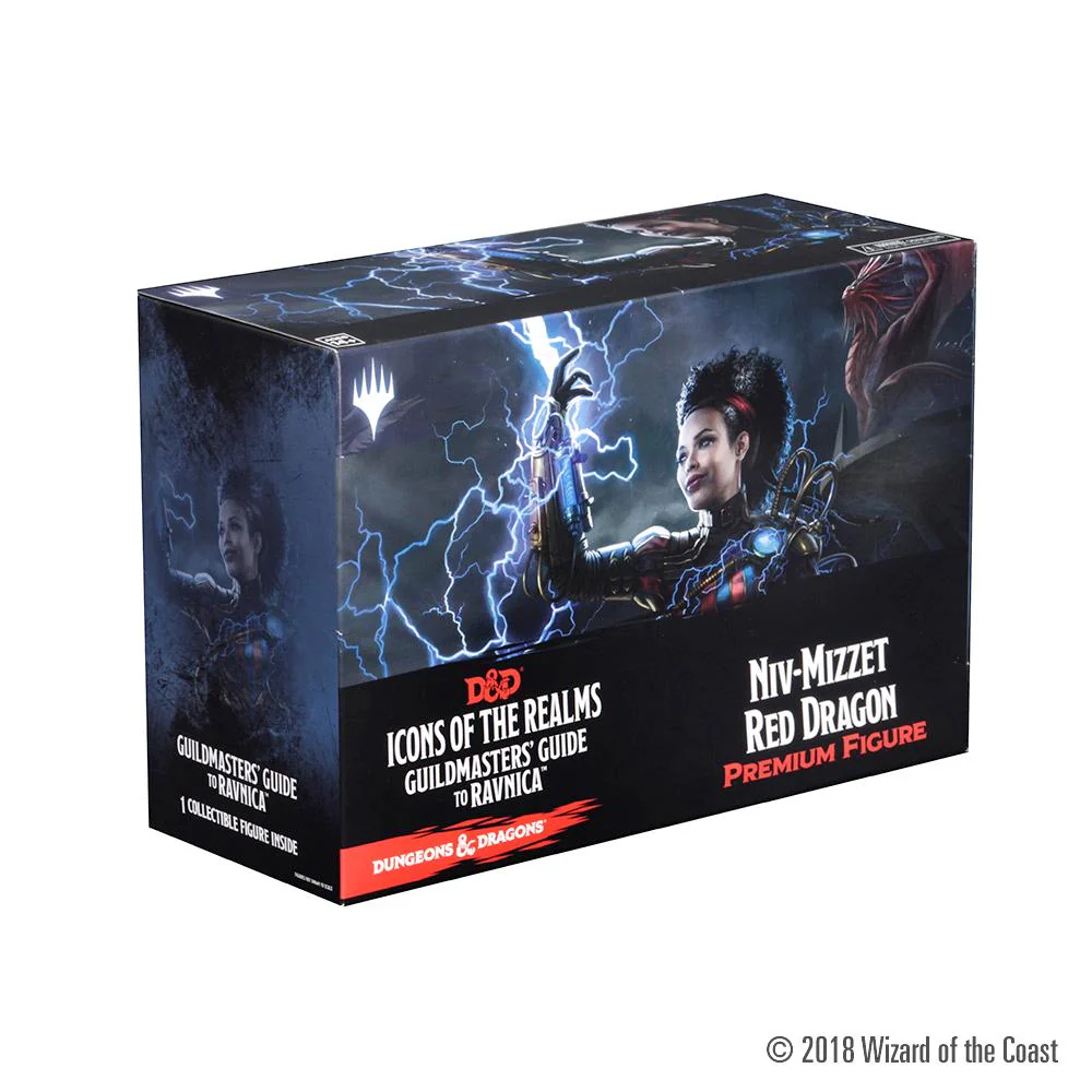 D&D Icons of the Realms: Guildmasters' Guide to Ravnica Niv-Mizzet Red Dragon Premium Figure - Image 5