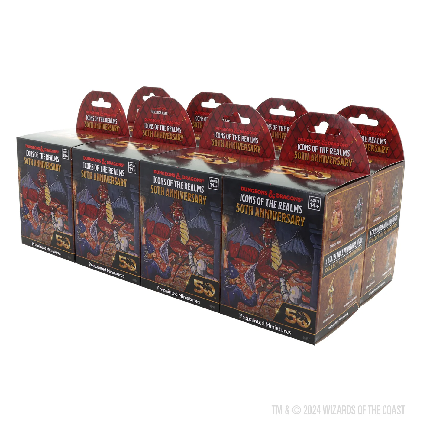 D&D Icons of the Realms: 50th Anniversary - 8 ct. Booster Brick - Image 3
