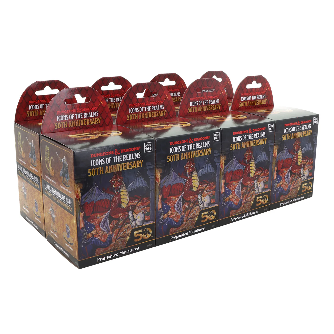 D&D Icons of the Realms: 50th Anniversary - 8 ct. Booster Brick - Image 4