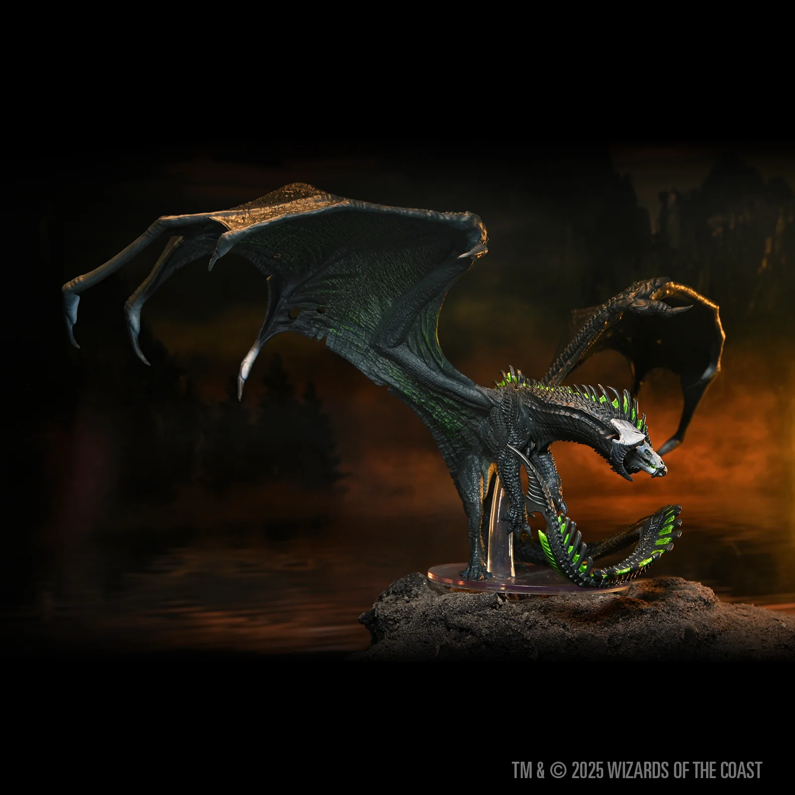 D&D Icons of the Realms: Adult Black Dragon Corruptor [2025] - Image 10