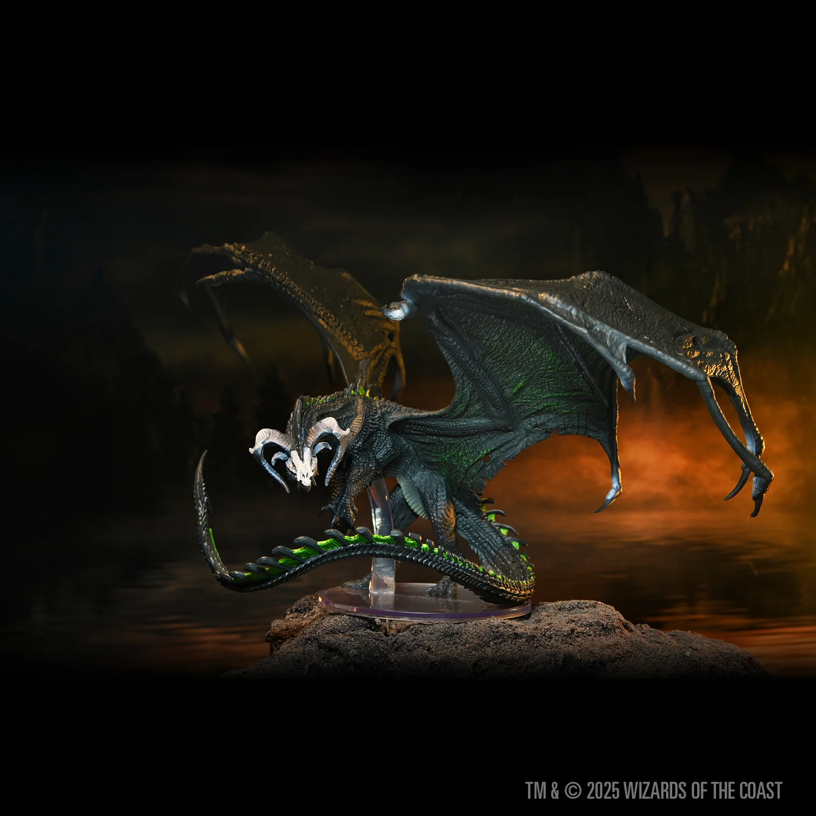 D&D Icons of the Realms: Adult Black Dragon Corruptor [2025] - Image 11
