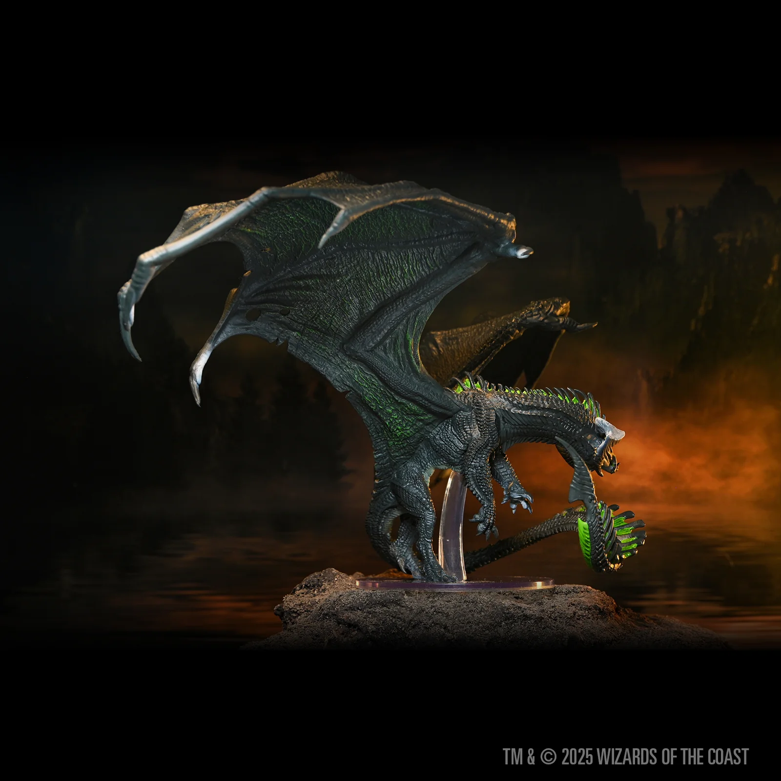D&D Icons of the Realms: Adult Black Dragon Corruptor [2025] - Image 12
