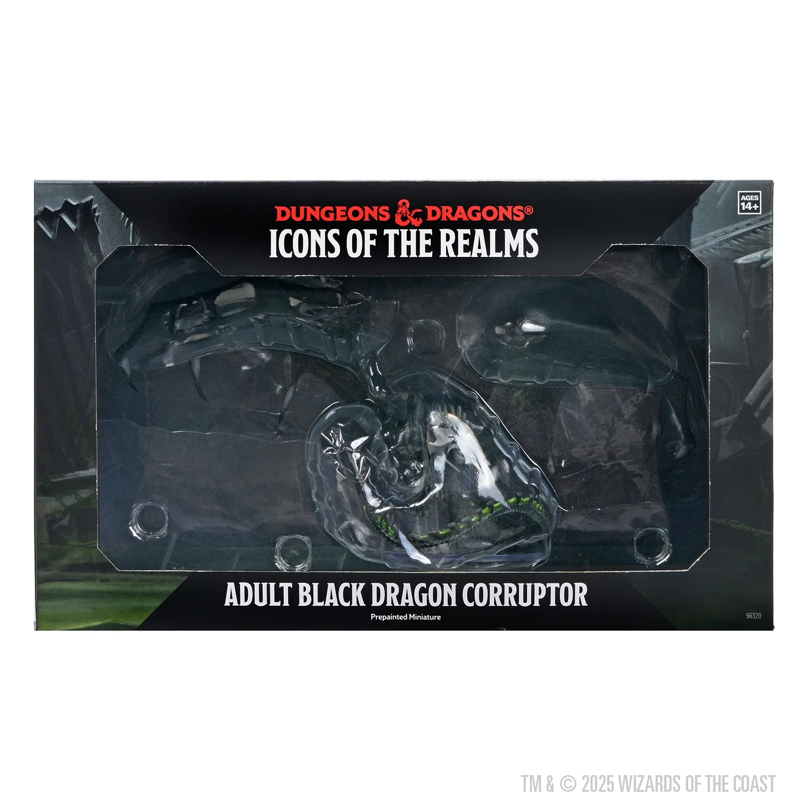 D&D Icons of the Realms: Adult Black Dragon Corruptor [2025] - Image 2