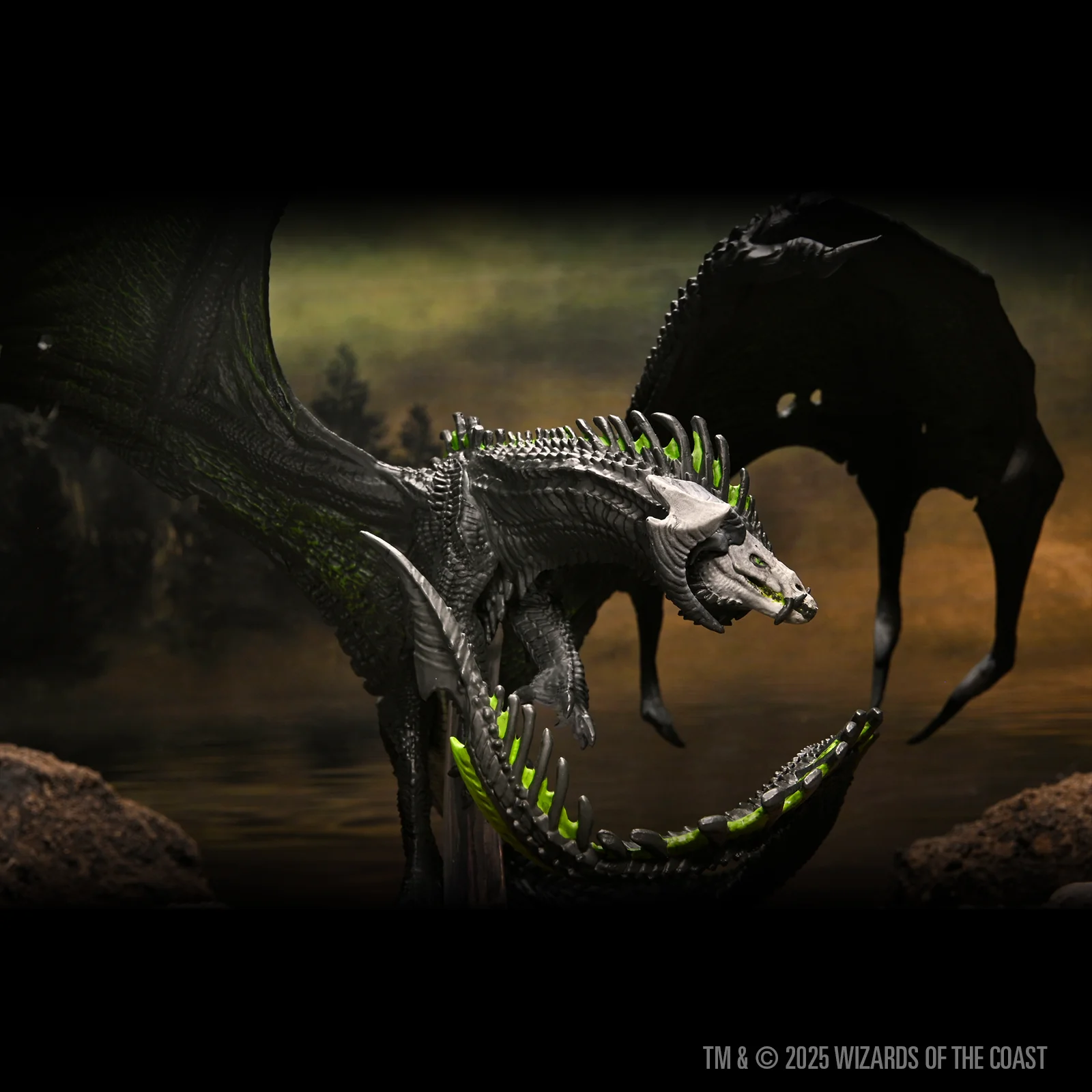 D&D Icons of the Realms: Adult Black Dragon Corruptor [2025] - Image 9