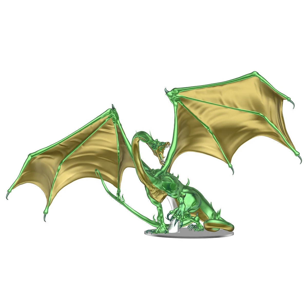 D&D Icons of the Realms: Adult Emerald Dragon Premium Figure - Image 11