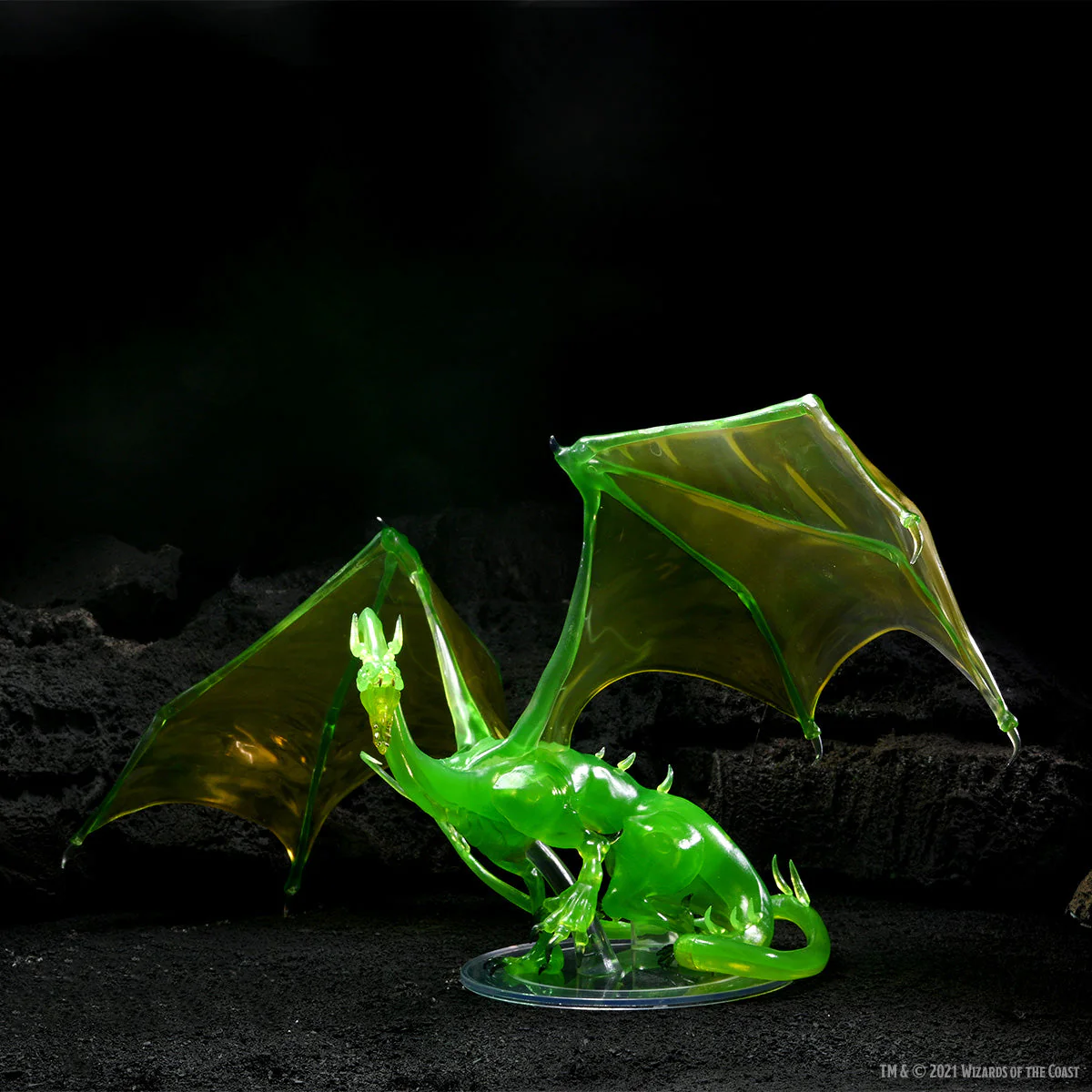 D&D Icons of the Realms: Adult Emerald Dragon Premium Figure - Image 13