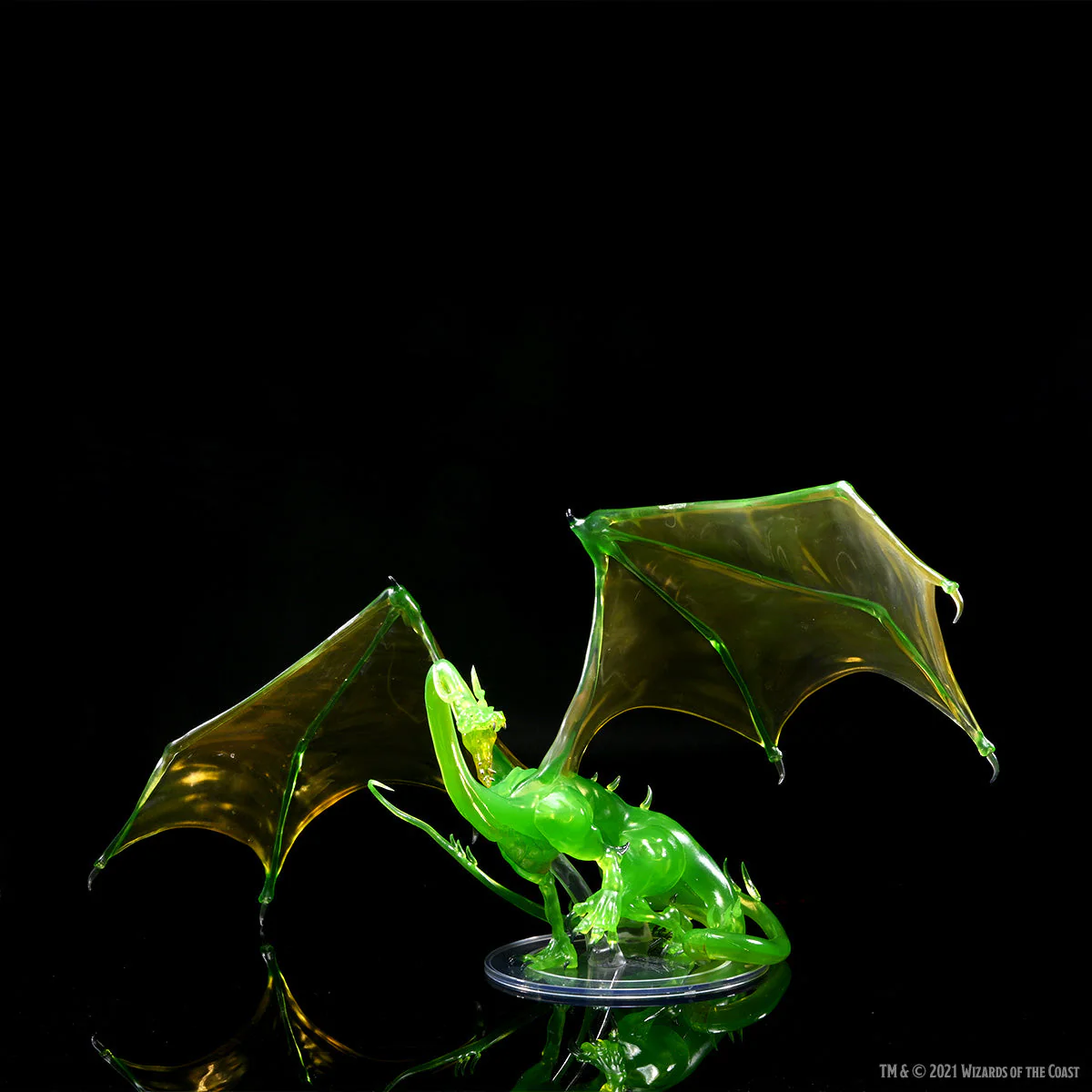 D&D Icons of the Realms: Adult Emerald Dragon Premium Figure - Image 8