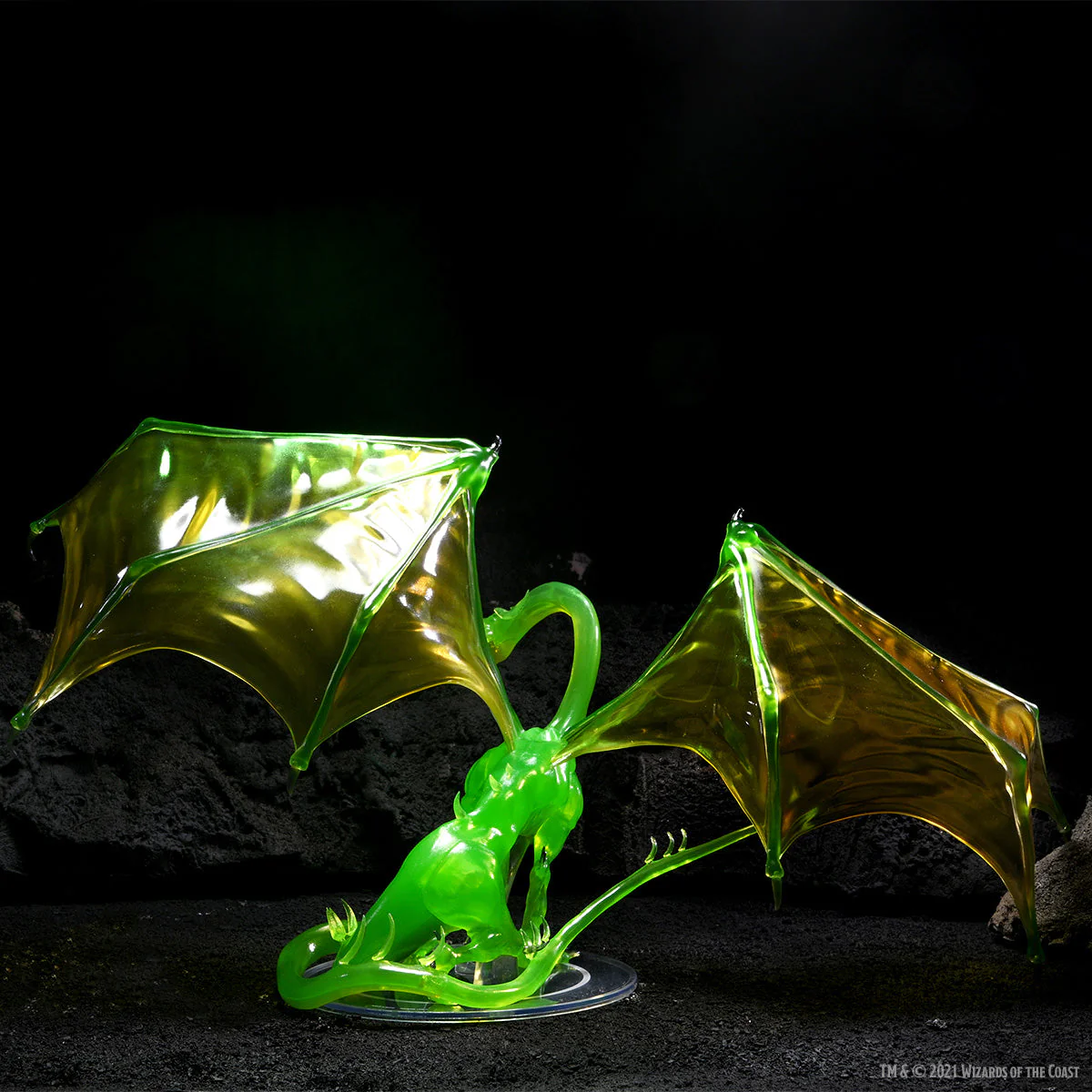 D&D Icons of the Realms: Adult Emerald Dragon Premium Figure - Image 9