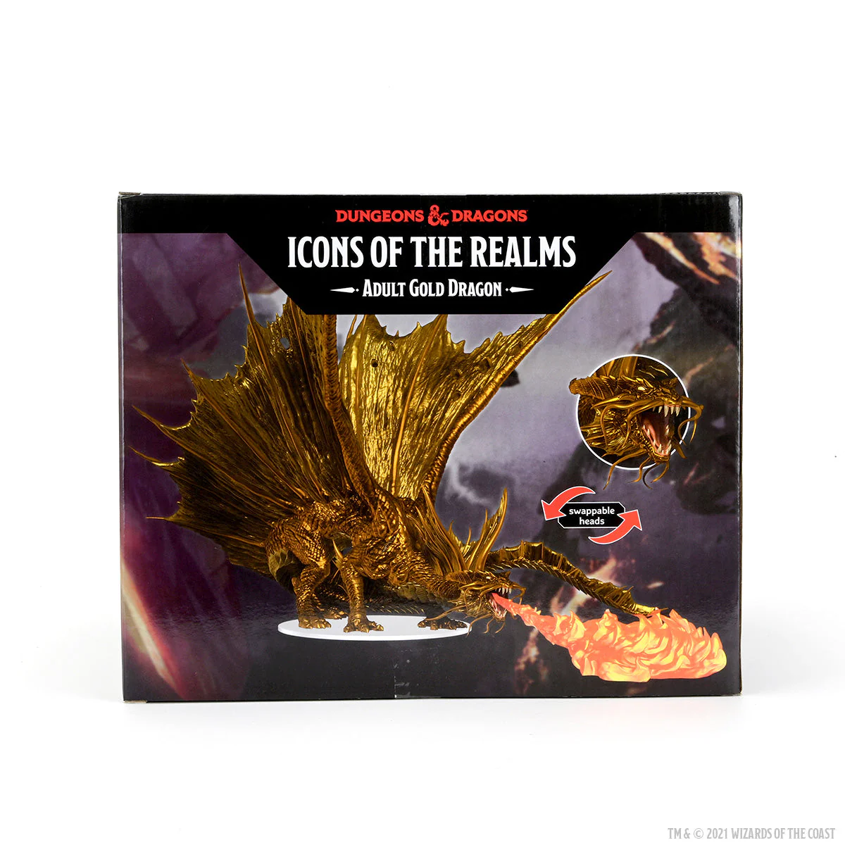 D&D Icons of the Realms: Adult Gold Dragon Premium Figure - Image 2