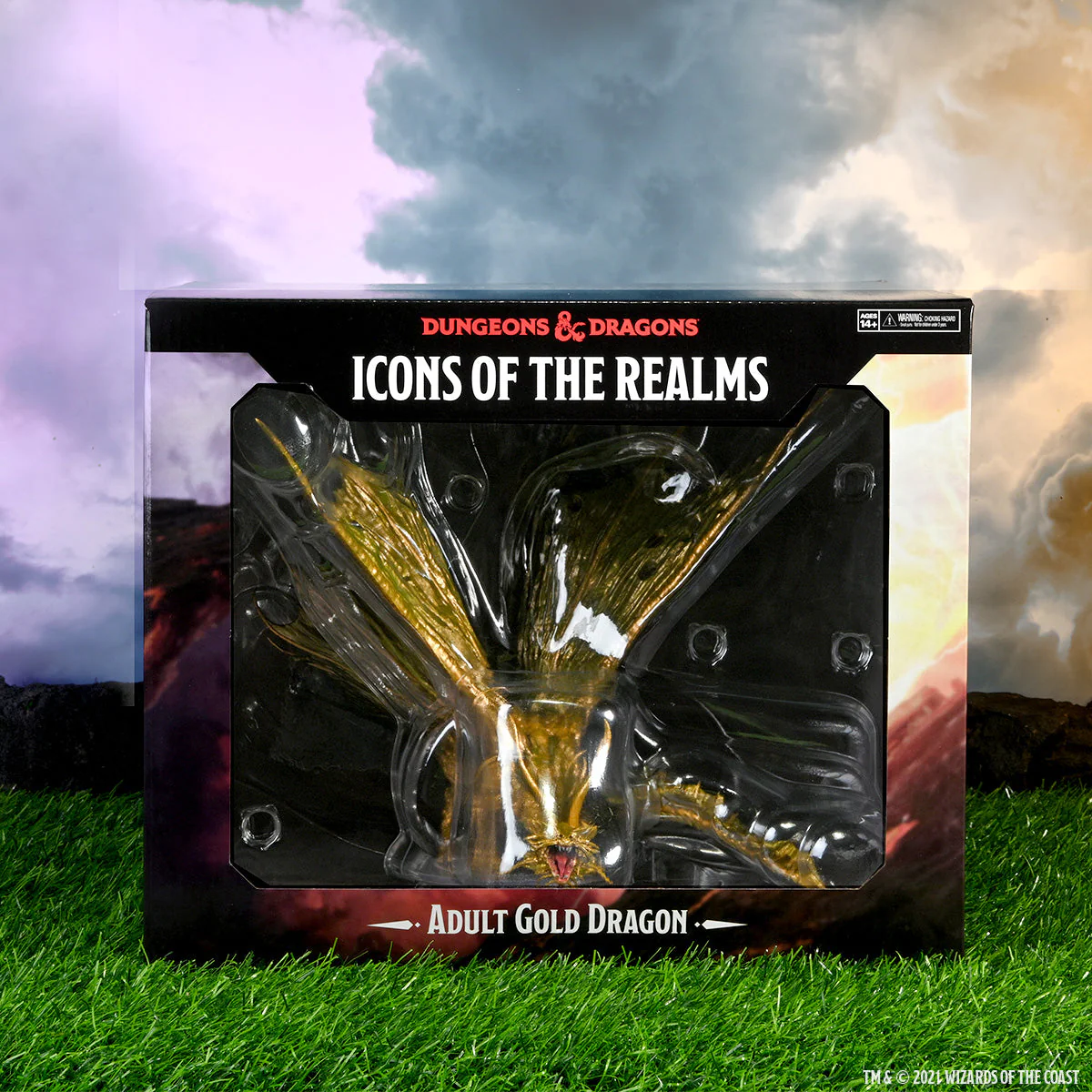 D&D Icons of the Realms: Adult Gold Dragon Premium Figure - Image 5
