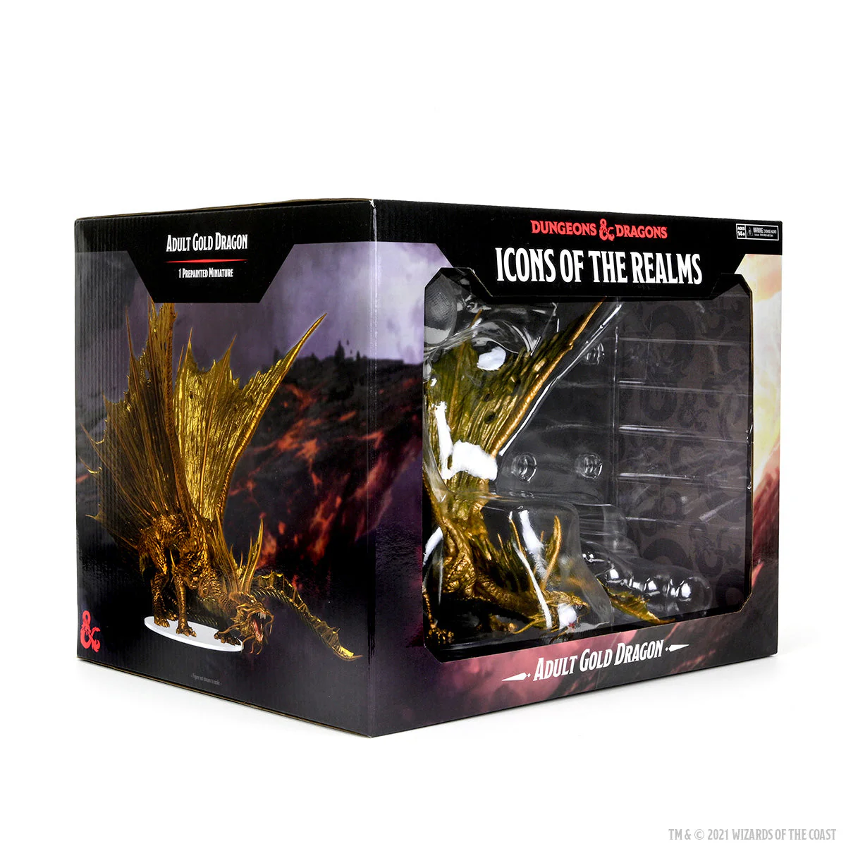 D&D Icons of the Realms: Adult Gold Dragon Premium Figure - Image 7