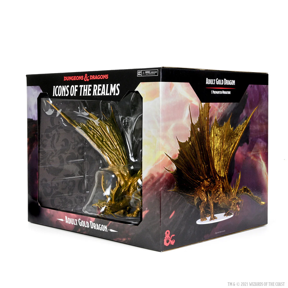 D&D Icons of the Realms: Adult Gold Dragon Premium Figure - Image 8