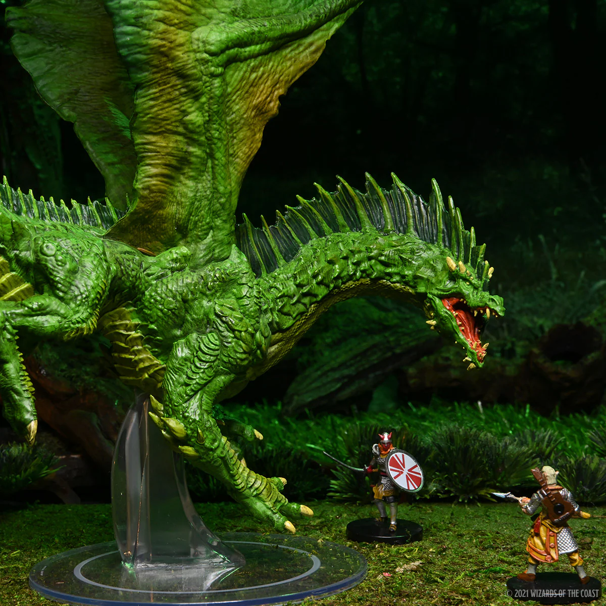 D&D Icons of the Realms: Adult Green Dragon Premium Figure - Image 12