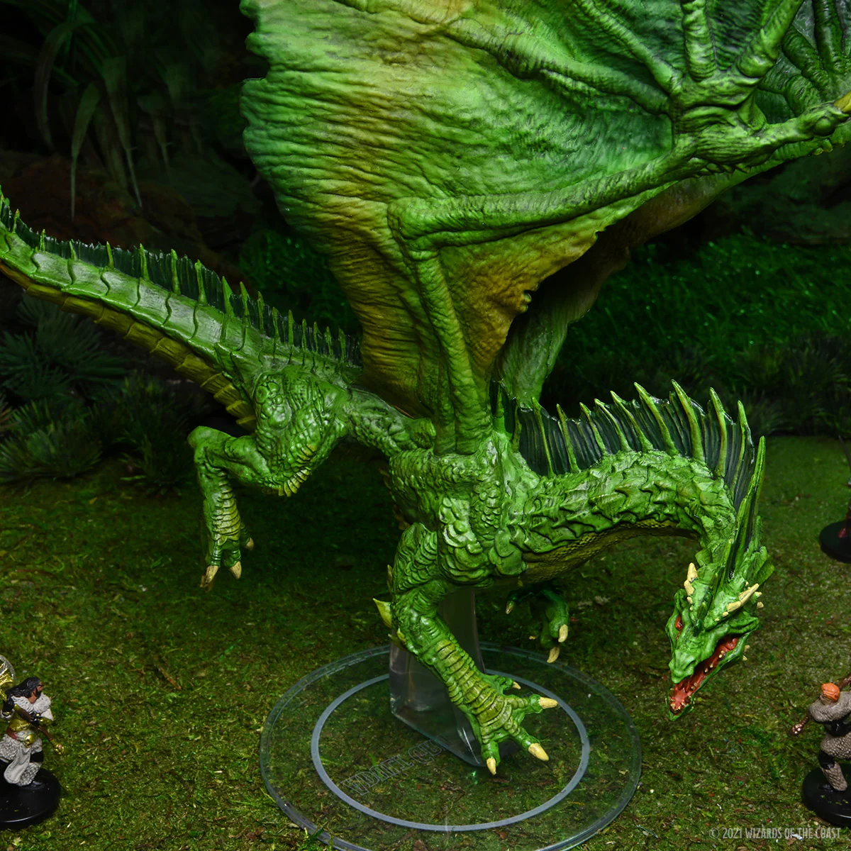 D&D Icons of the Realms: Adult Green Dragon Premium Figure - Image 13