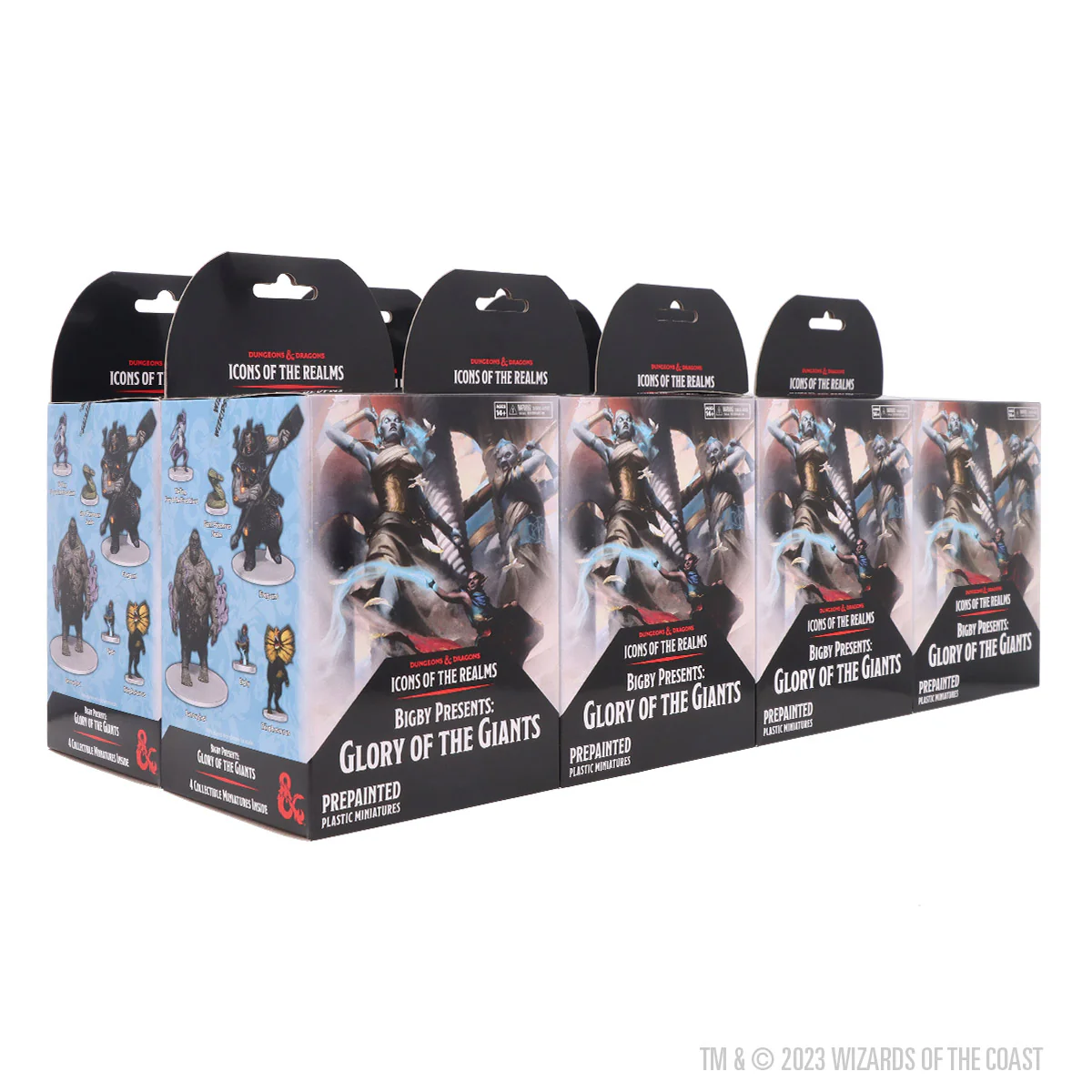D&D Icons of the Realms: Bigby Presents Glory of the Giants - 8ct  Booster Brick - Image 5