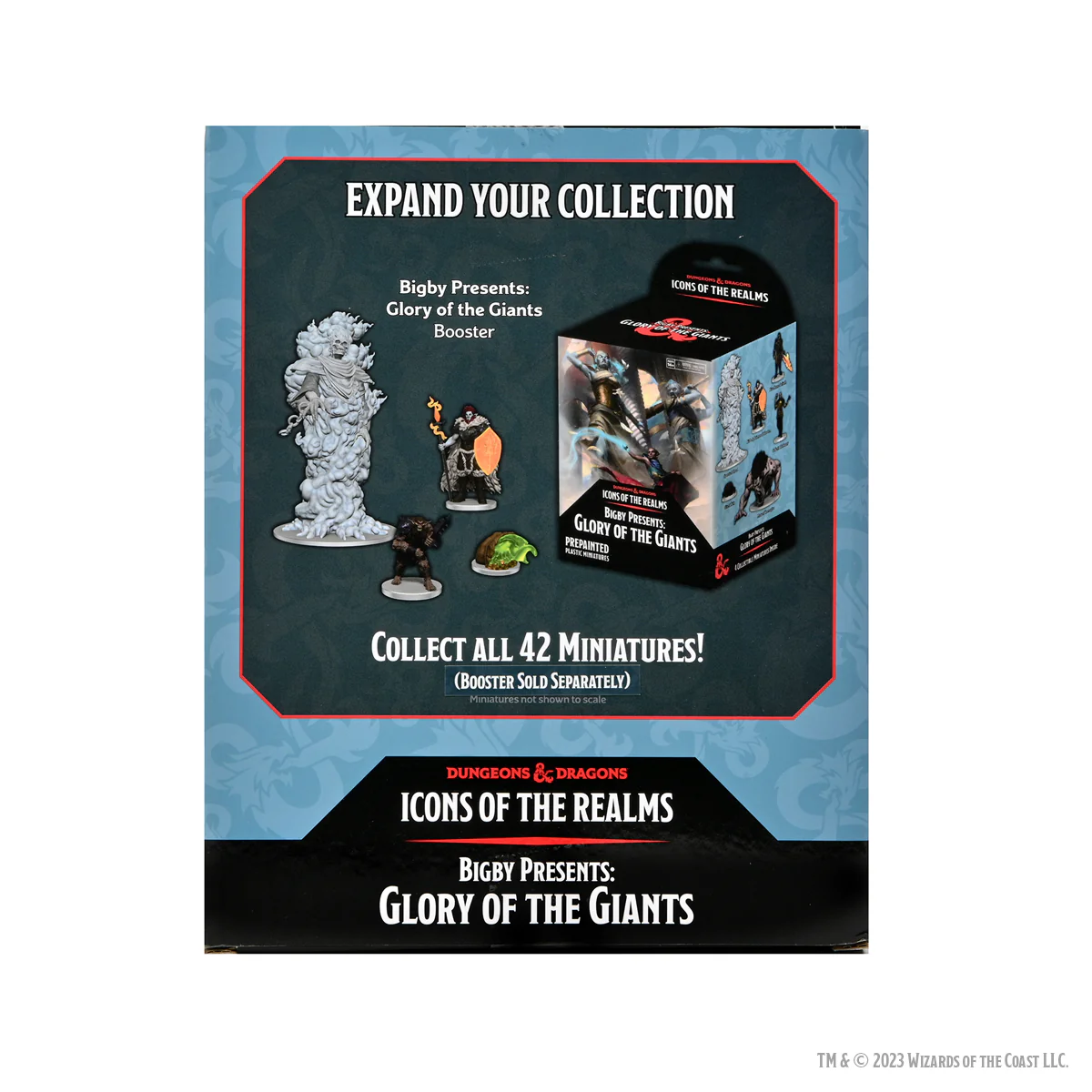 D&D Icons of the Realms: Bigby Presents: Glory of the Giants - Death Giant Necromancer - Boxed Mini - Image 3