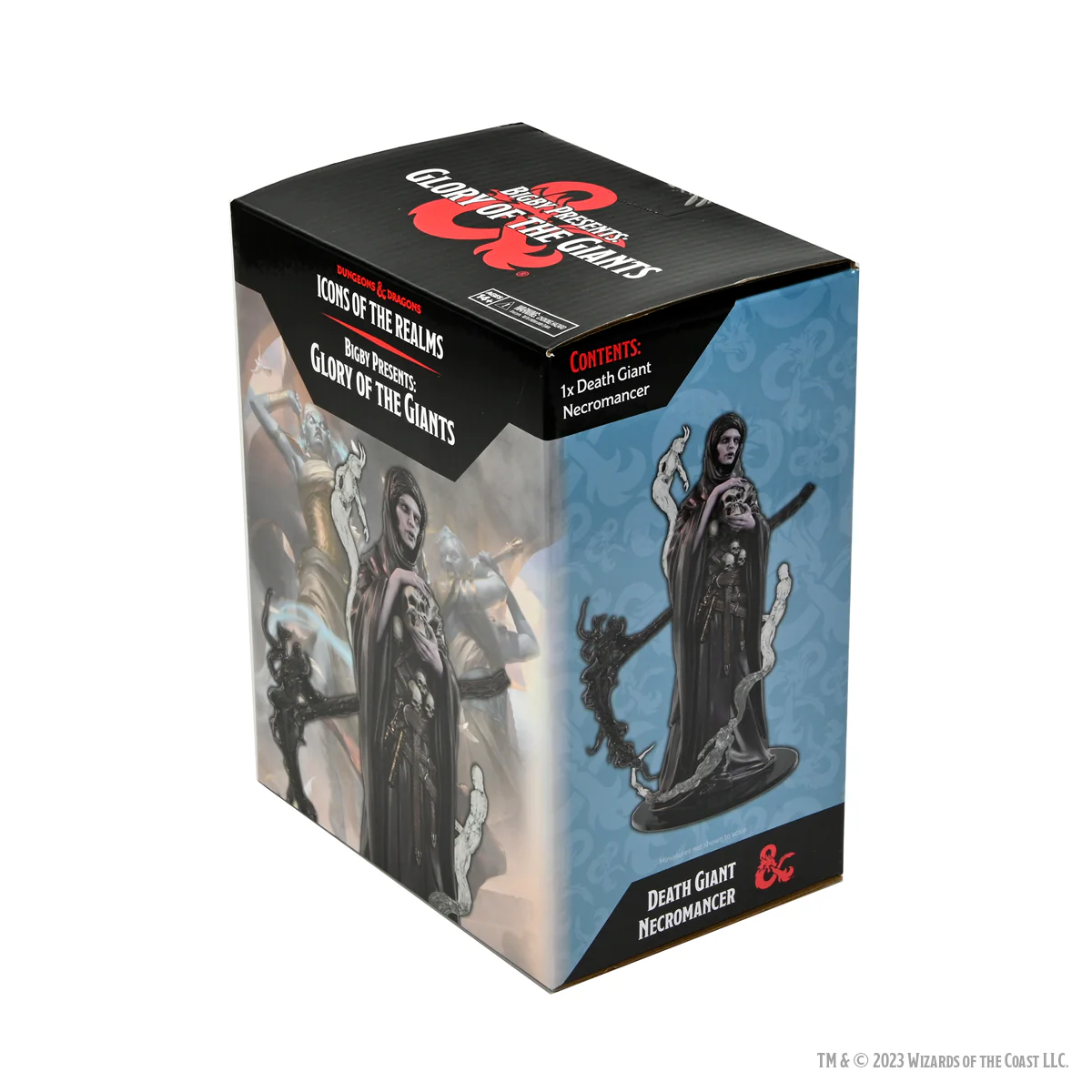 D&D Icons of the Realms: Bigby Presents: Glory of the Giants - Death Giant Necromancer - Boxed Mini - Image 5