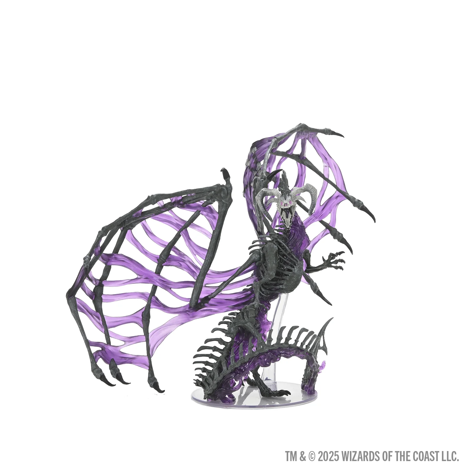 D&D Icons of the Realms: Black Dracolich Boxed Miniature (Gargantuan) - Image 3