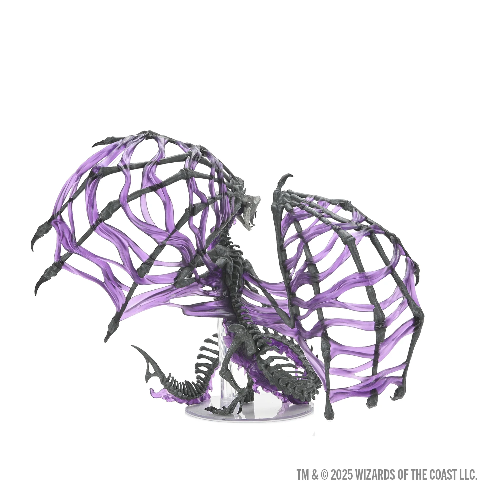 D&D Icons of the Realms: Black Dracolich Boxed Miniature (Gargantuan) - Image 6
