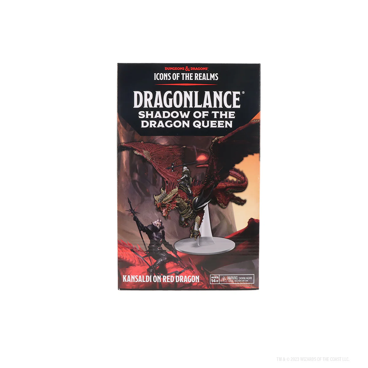 D&D Icons of the Realms: Dragonlance Kansaldi on Red Dragon - Image 2