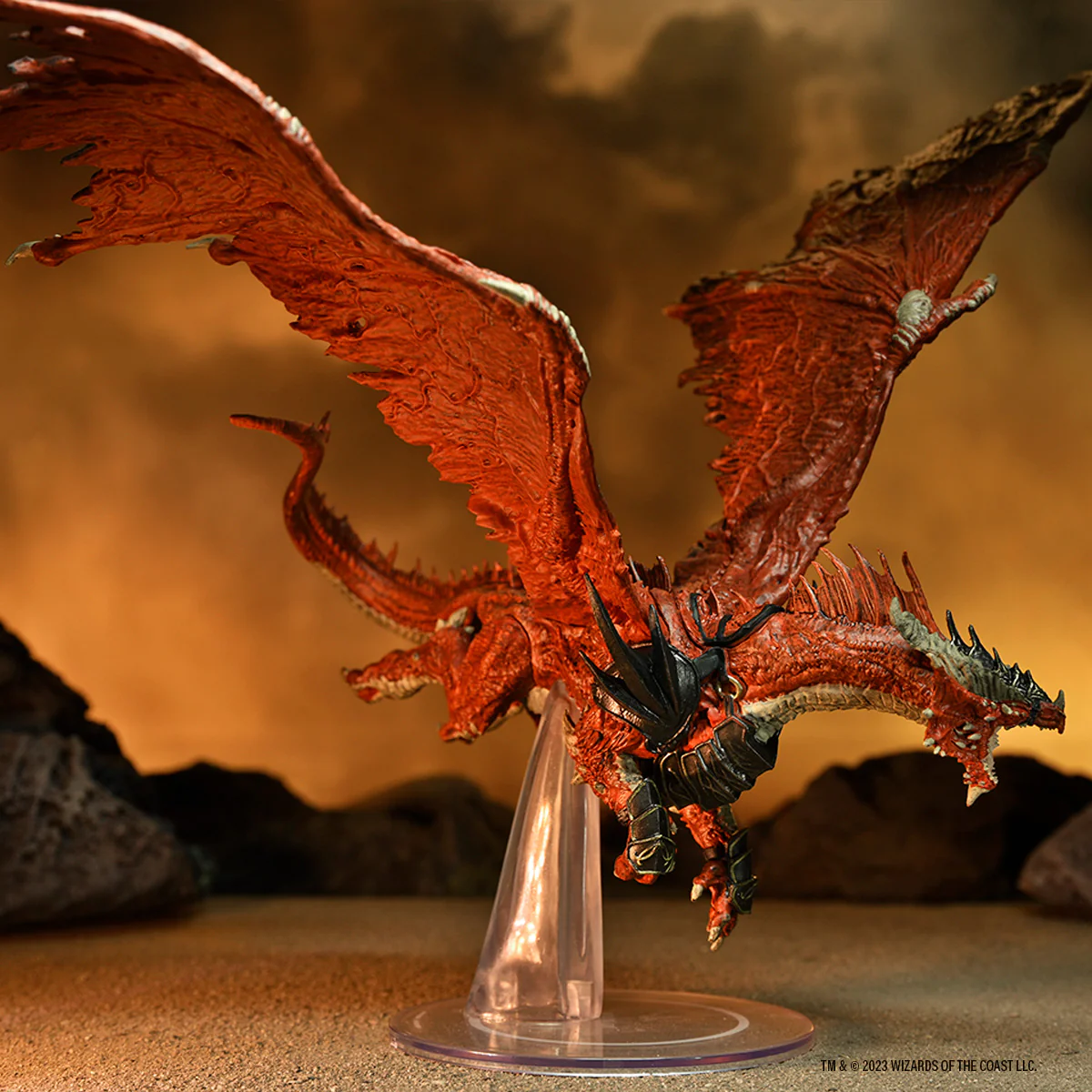 D&D Icons of the Realms: Dragonlance Kansaldi on Red Dragon - Image 5