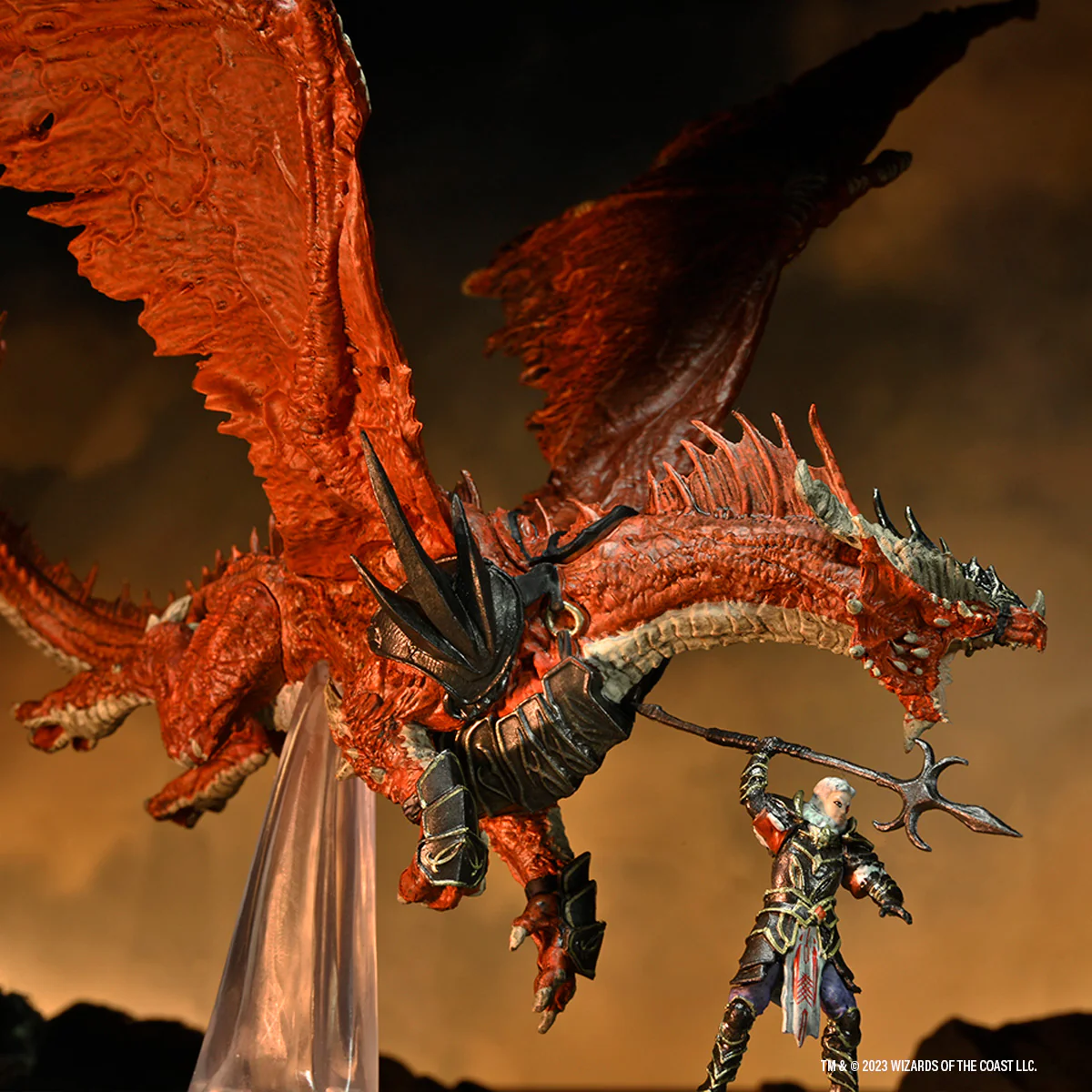 D&D Icons of the Realms: Dragonlance Kansaldi on Red Dragon - Image 9