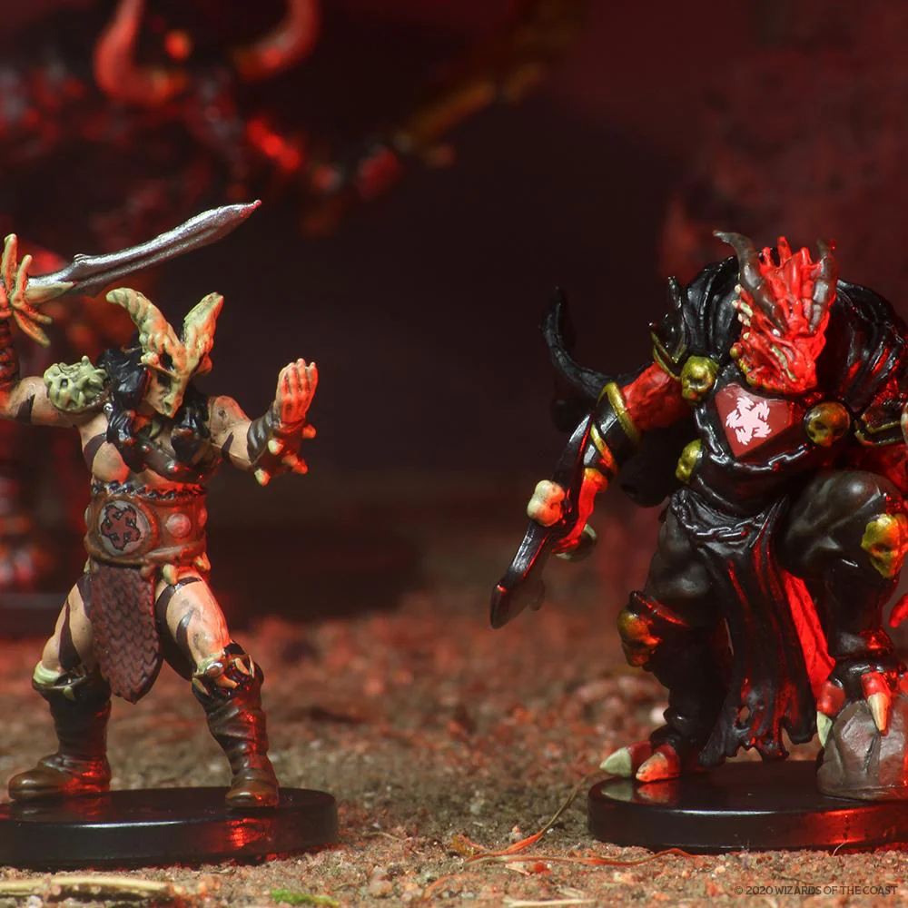 D&D Icons of the Realms Figure Pack: Descent into Avernus: Arkhan the Cruel and The Dark Order - Image 3