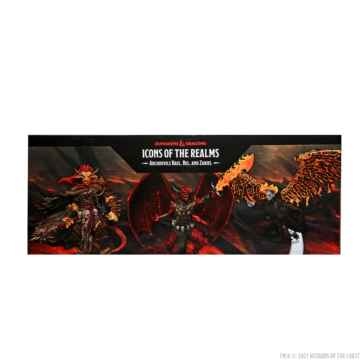 D&D Icons of the Realms Miniatures: Archdevils - Bael, Bel, and Zariel - Image 3