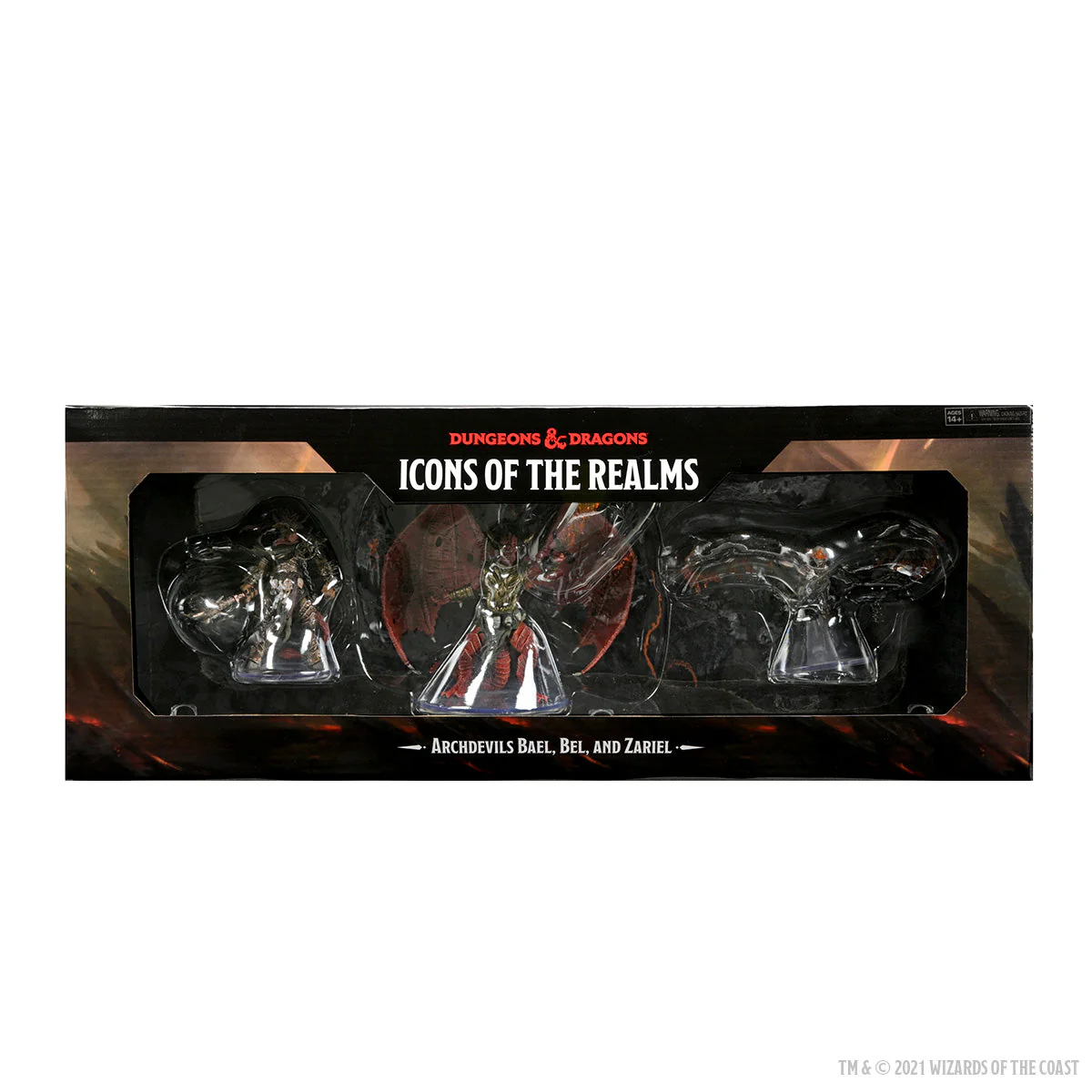 D&D Icons of the Realms Miniatures: Archdevils - Bael, Bel, and Zariel - Image 4