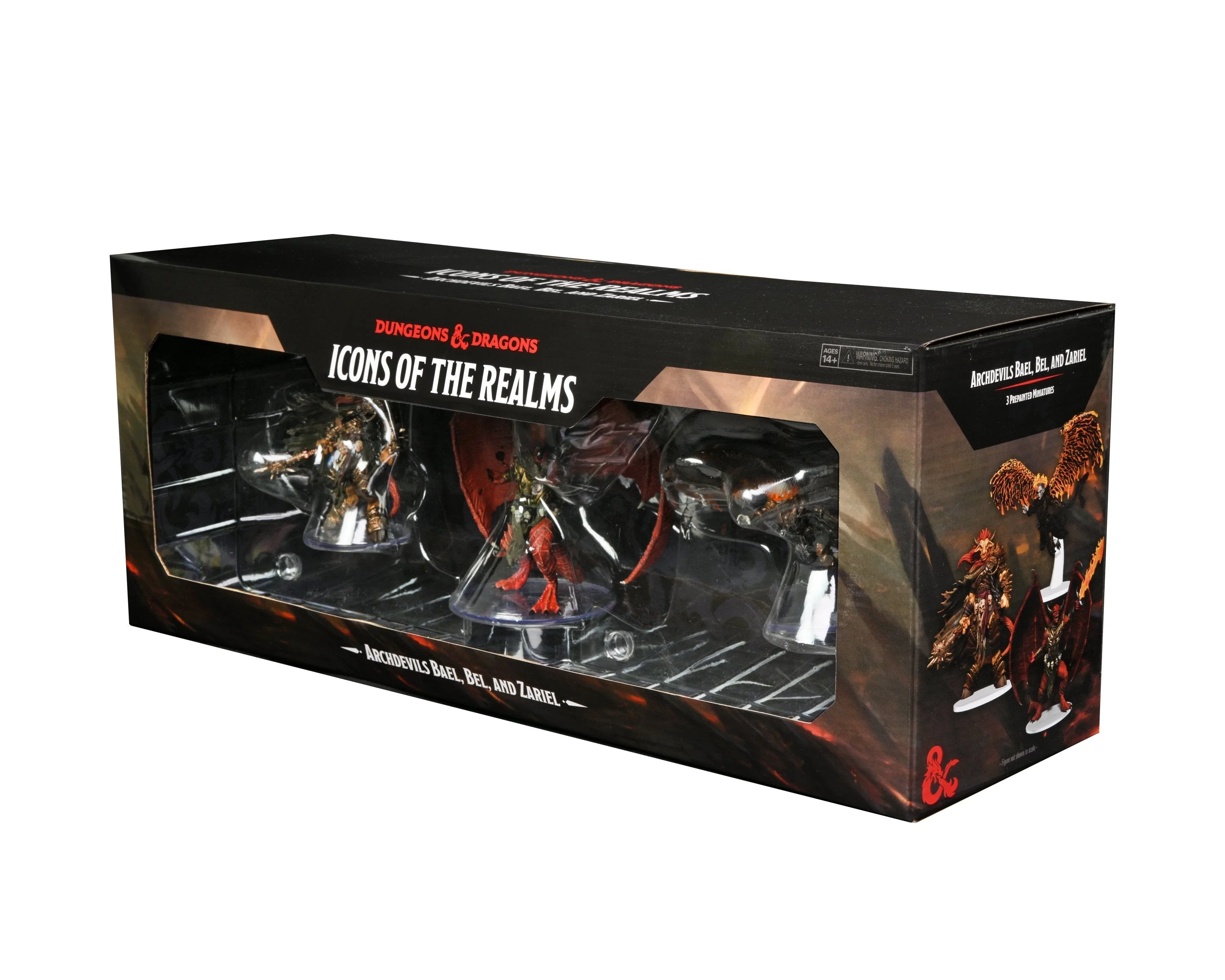 D&D Icons of the Realms Miniatures: Archdevils - Bael, Bel, and Zariel - Image 8