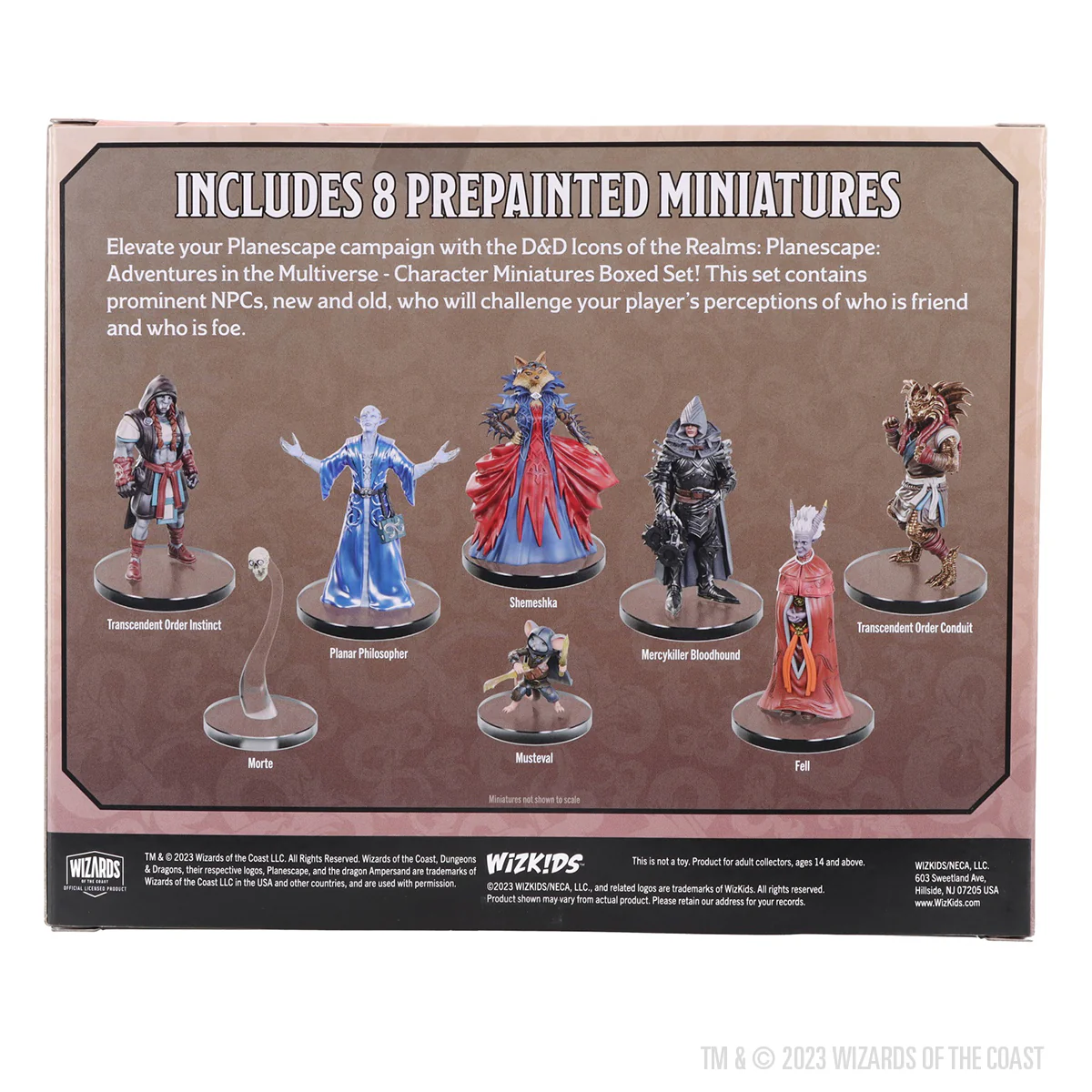 D&D Icons of the Realms: Planescape: Adventures in the Multiverse - Character Miniatures Boxed Set - Image 3