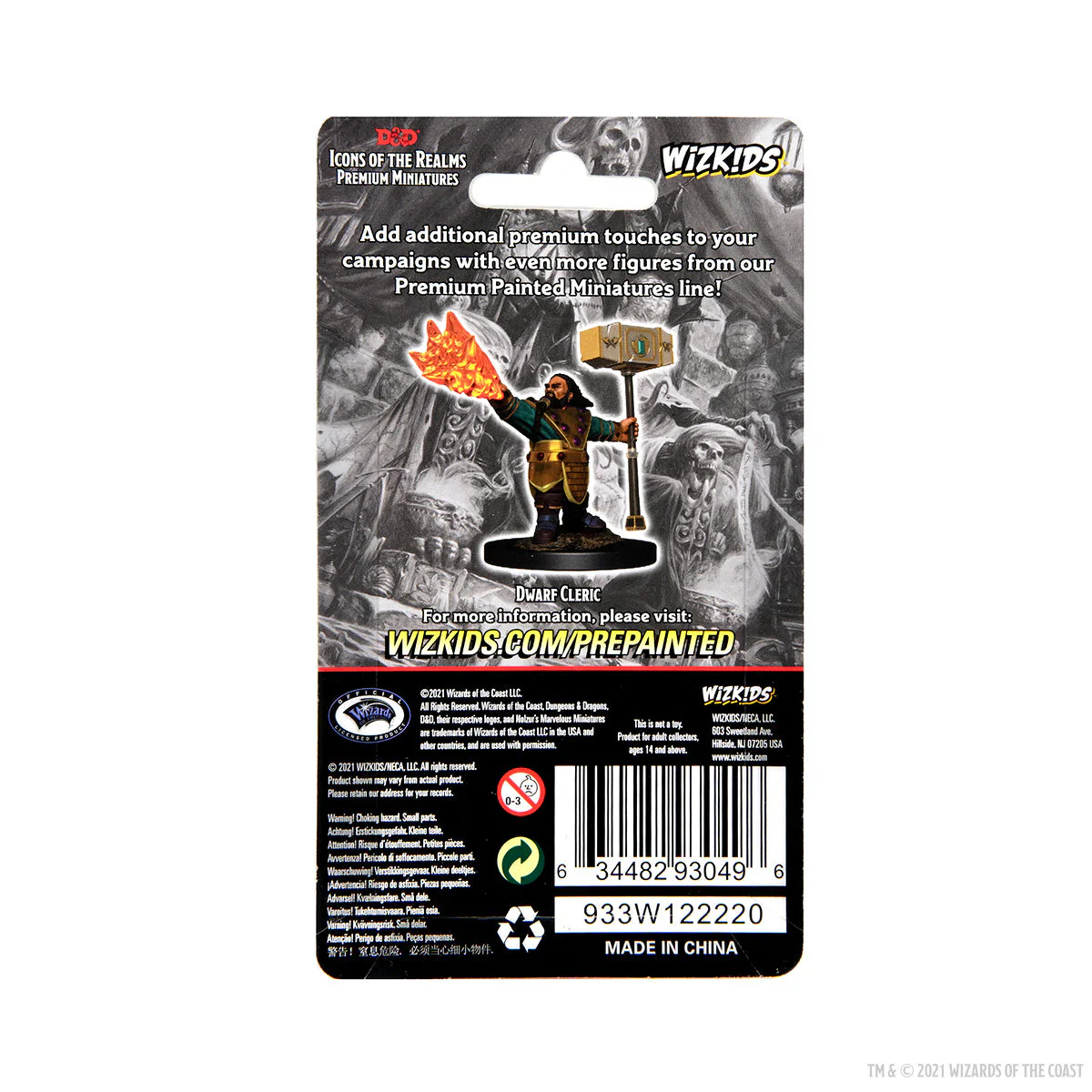 D&D Icons of the Realms Premium Figures: Dwarf Cleric Male - Image 2