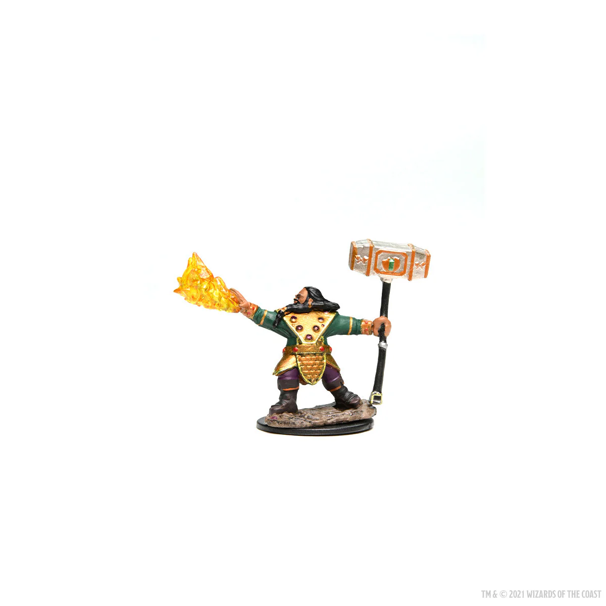 D&D Icons of the Realms Premium Figures: Dwarf Cleric Male - Image 3