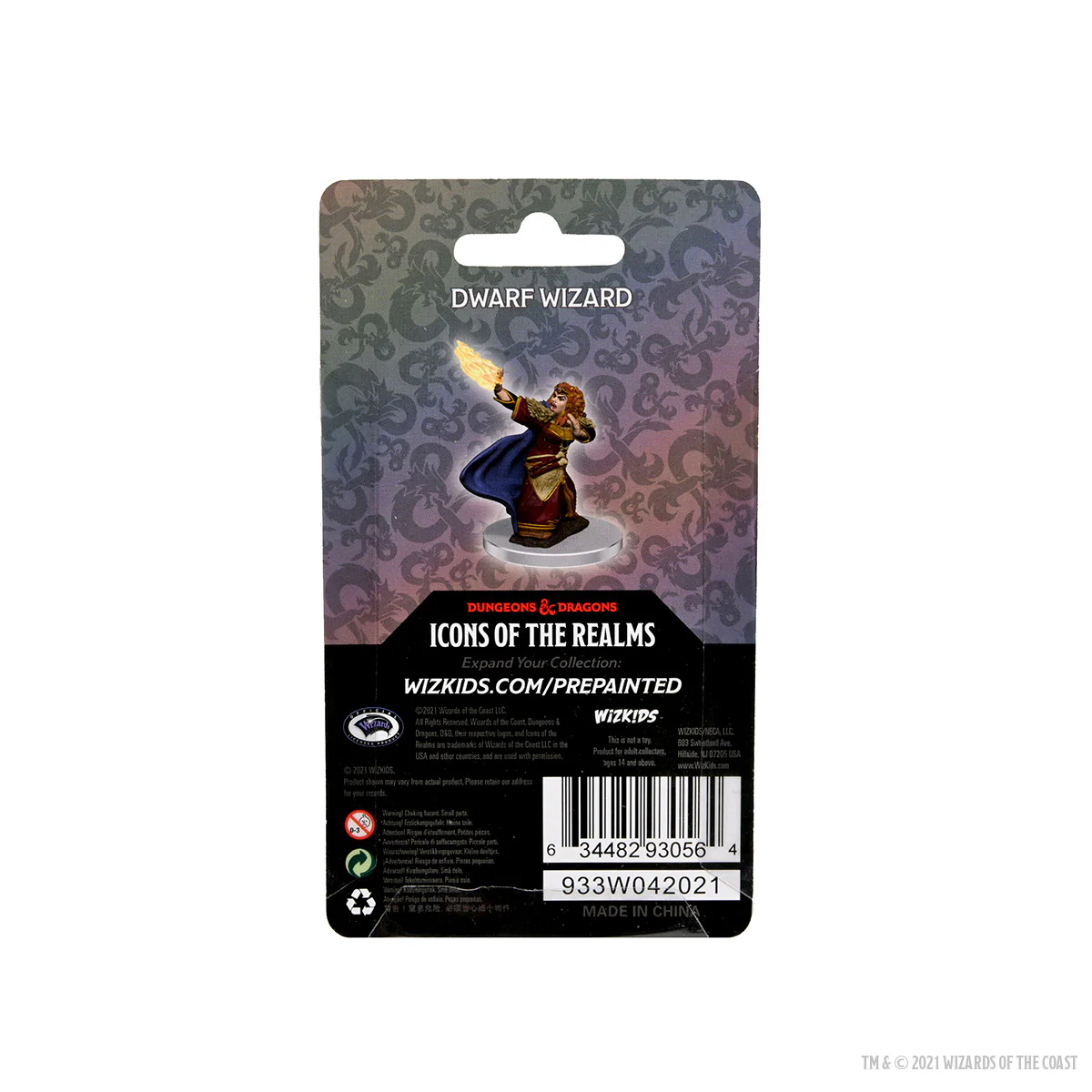 D&D Icons of the Realms Premium Figures: Female Dwarf Wizard - Image 2