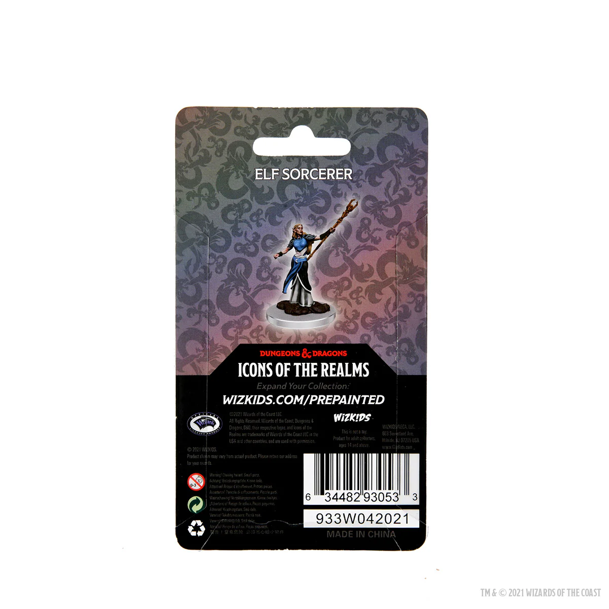 D&D Icons of the Realms Premium Figures: Female Elf Sorcerer - Image 2
