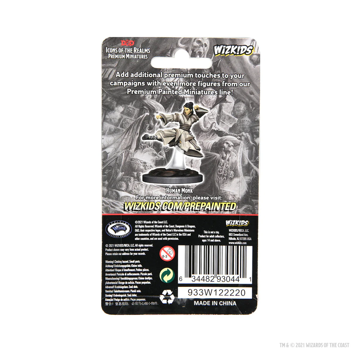 D&D Icons of the Realms Premium Figures: Human Monk Female - Image 2