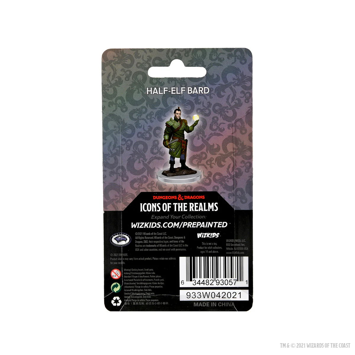 D&D Icons of the Realms Premium Figures: Male Half-Elf Bard - Image 2