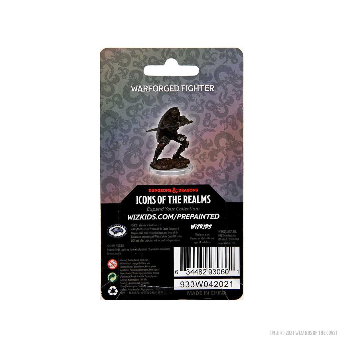 D&D Icons of the Realms Premium Figures: Male Warforged Fighter - Image 2