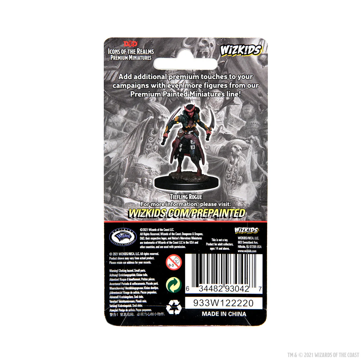 D&D Icons of the Realms Premium Figures: Tiefling Rogue Female - Image 2