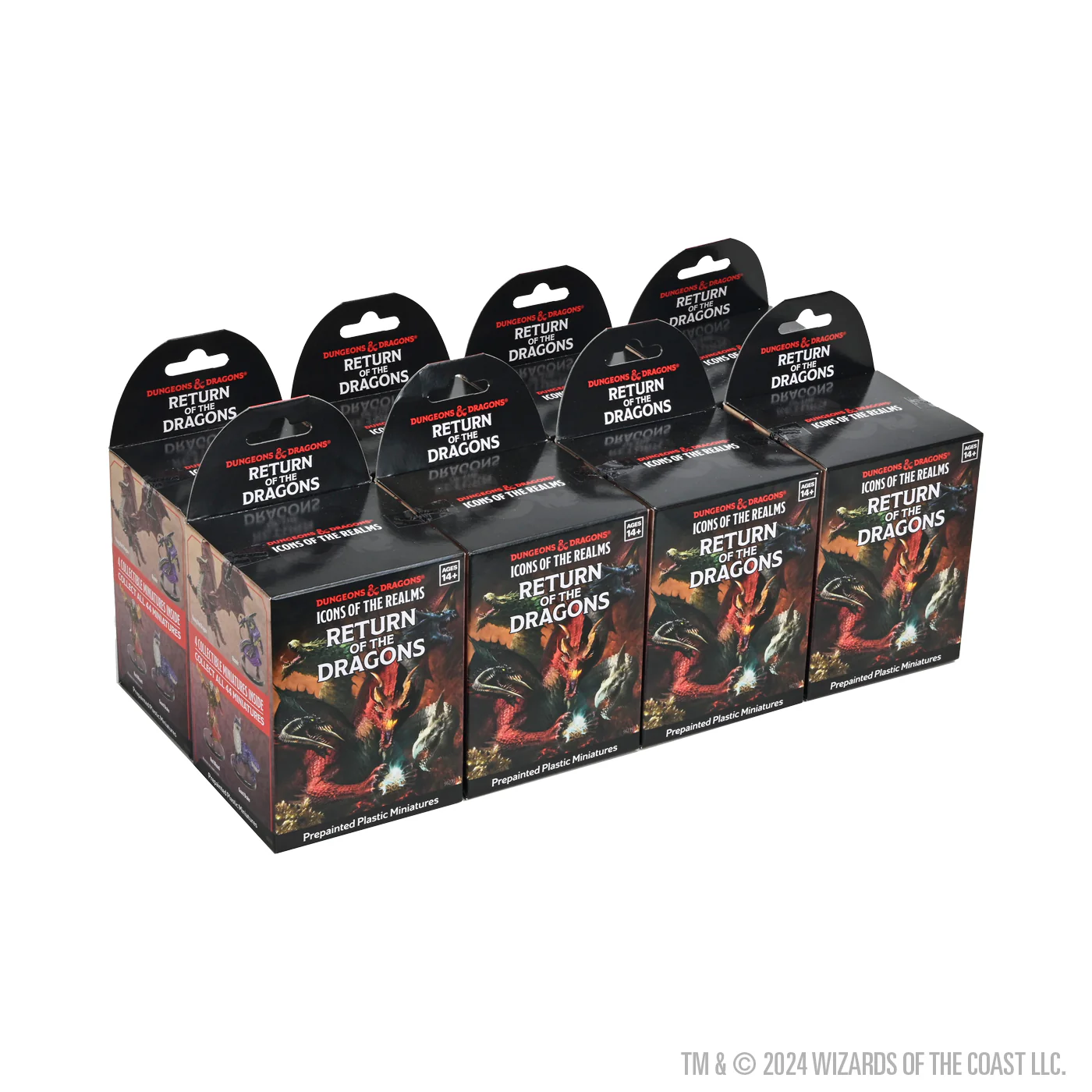 D&D Icons of the Realms: Return of the Dragons – 8 Ct. Booster Brick - Image 3