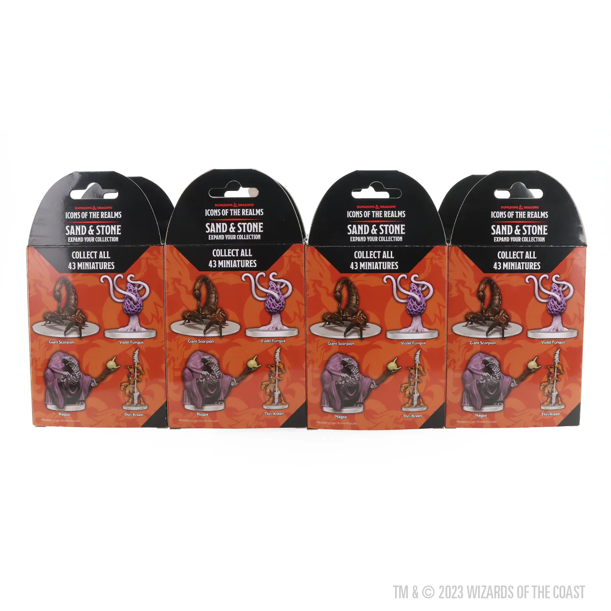 D&D Icons of the Realms: Sand & Stone - 8 ct. Booster Brick - Image 2