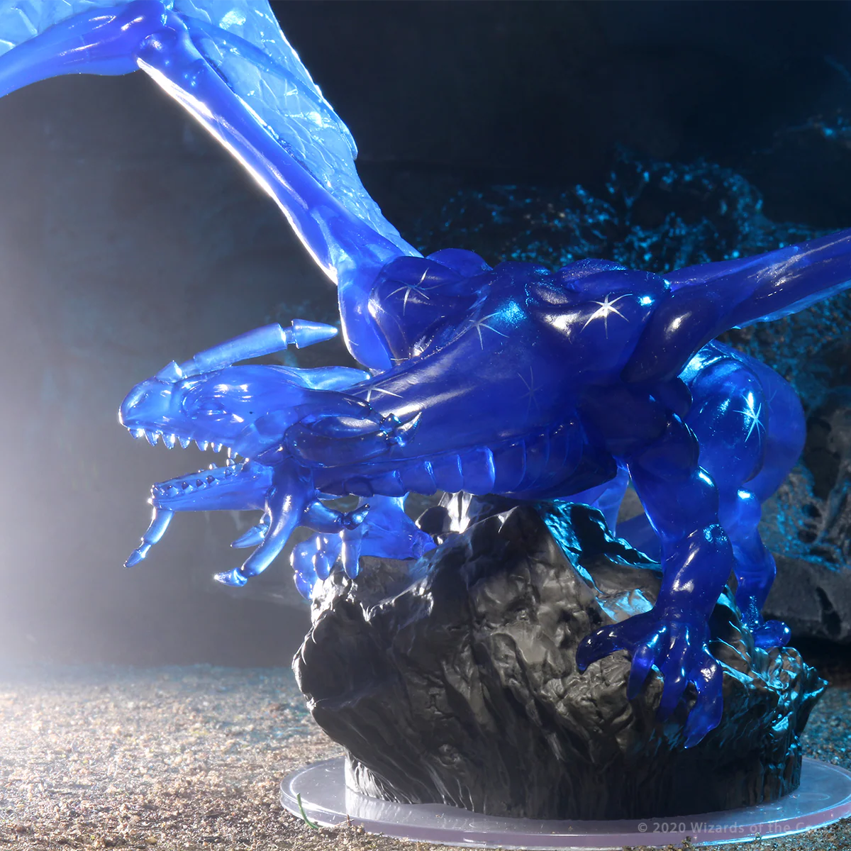 D&D Icons of the Realms Miniatures: Sapphire Dragon Premium Figure - Image 11