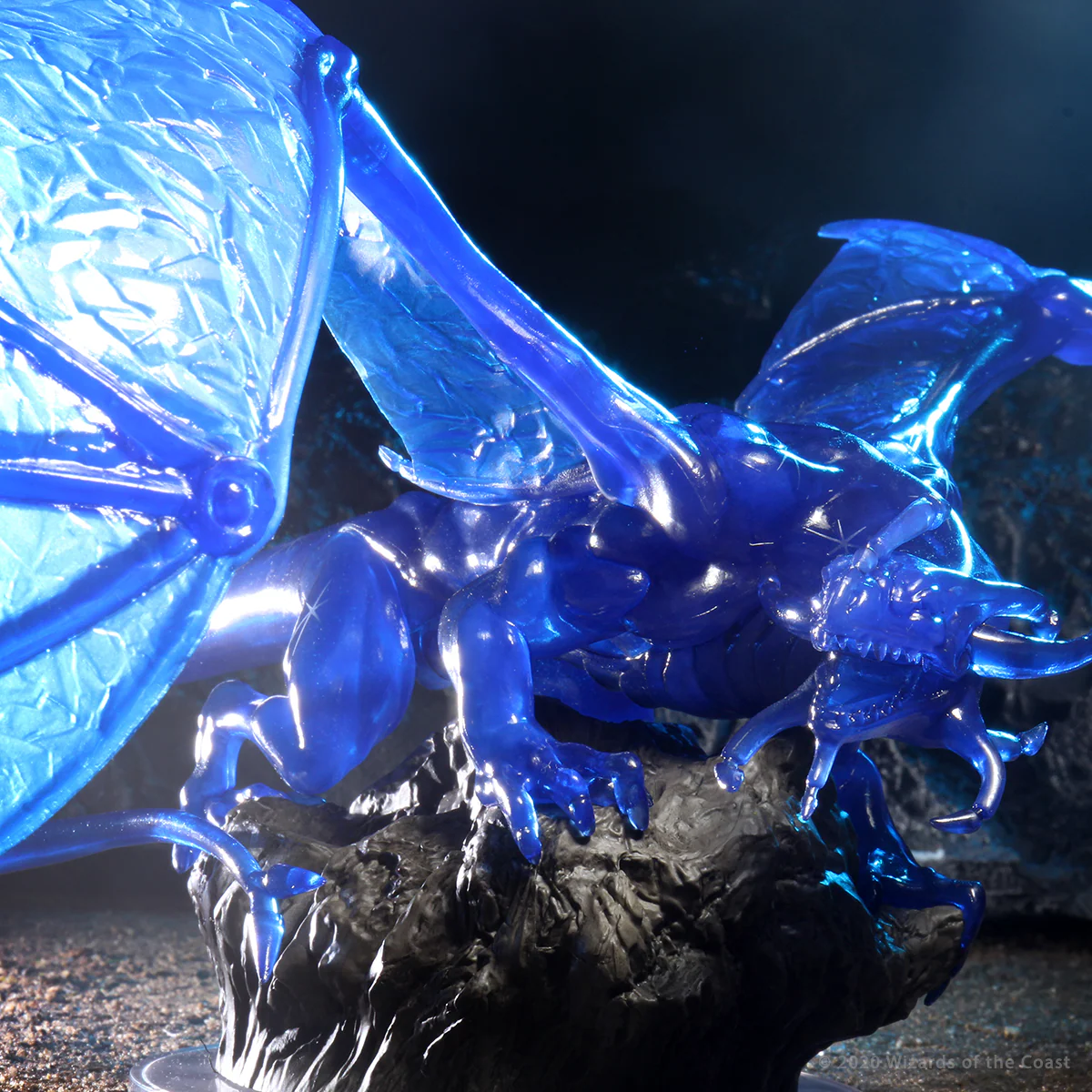 D&D Icons of the Realms Miniatures: Sapphire Dragon Premium Figure - Image 12